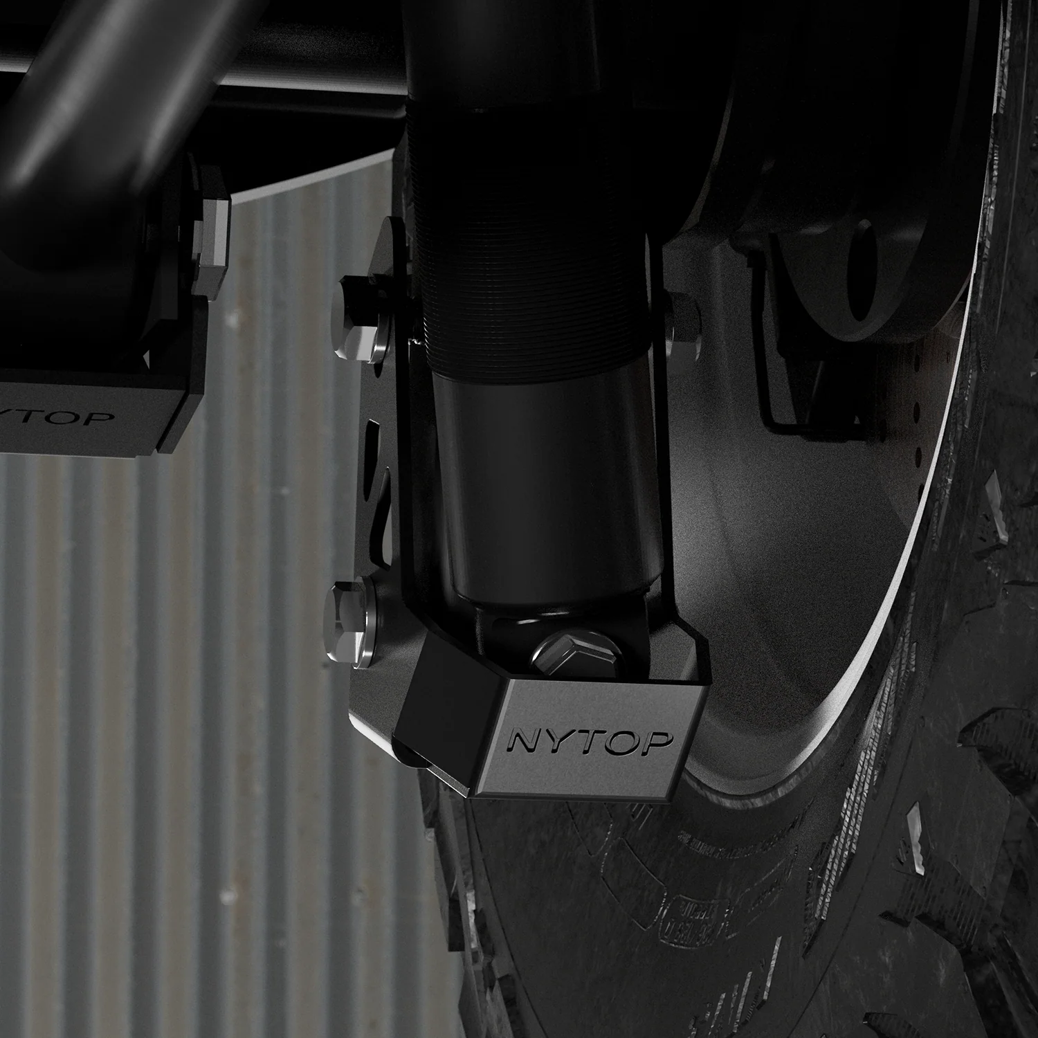 Nytop Rear Shock Mount Skid Plate Kit for 4Runner (2025-2026) - Image 5