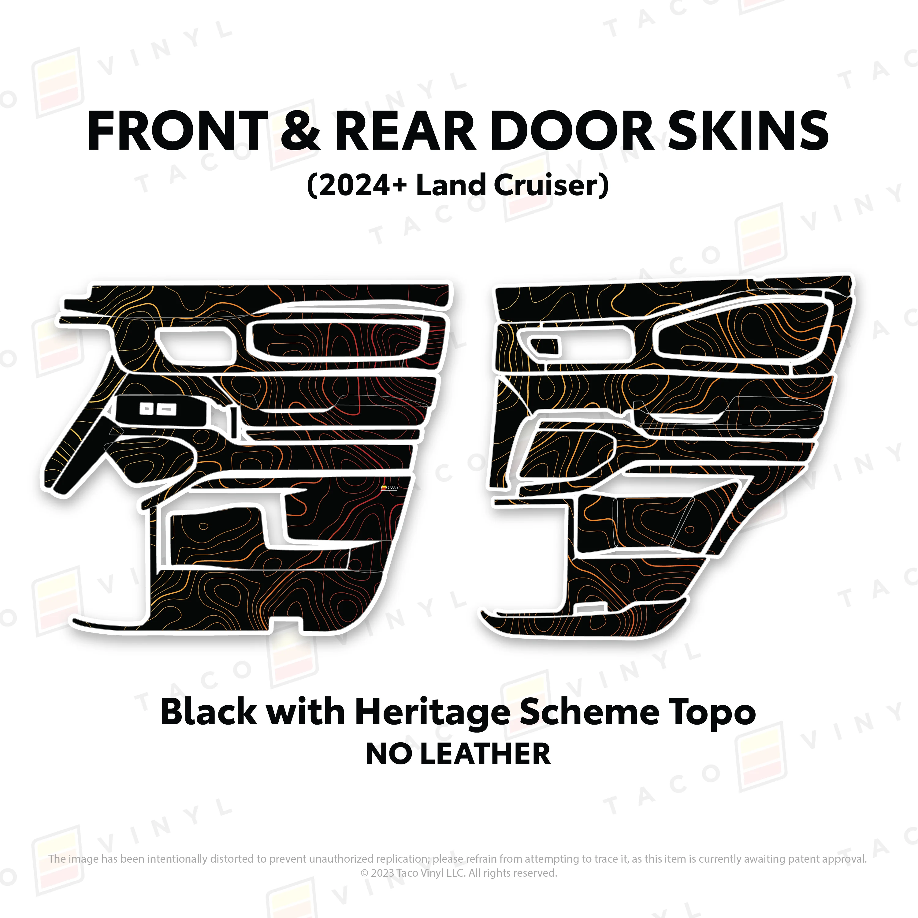 Taco Vinyl Door Skins for Land Cruiser 250 (2024-2026) - Image 114