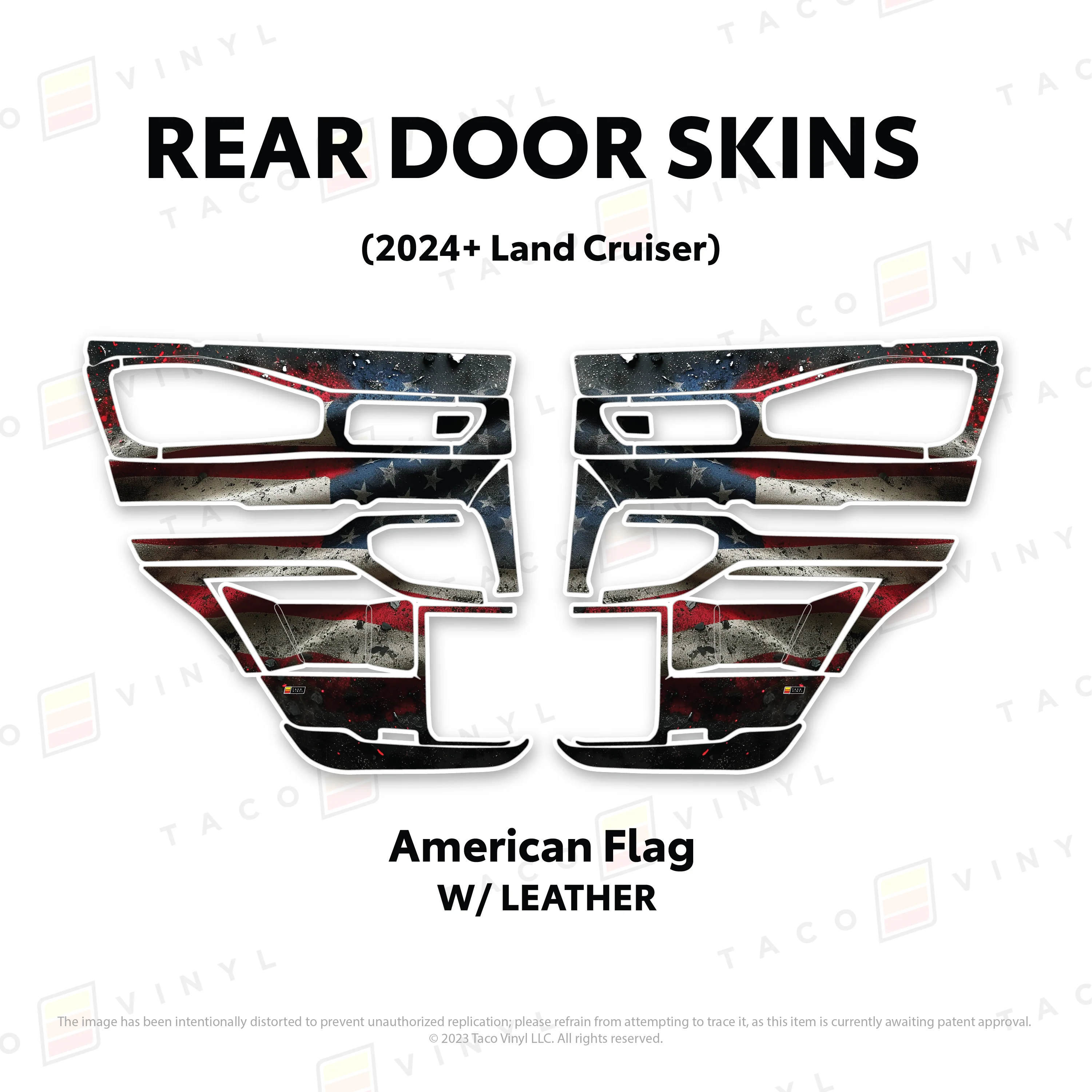 Taco Vinyl Door Skins for Land Cruiser 250 (2024-2026) - Image 116