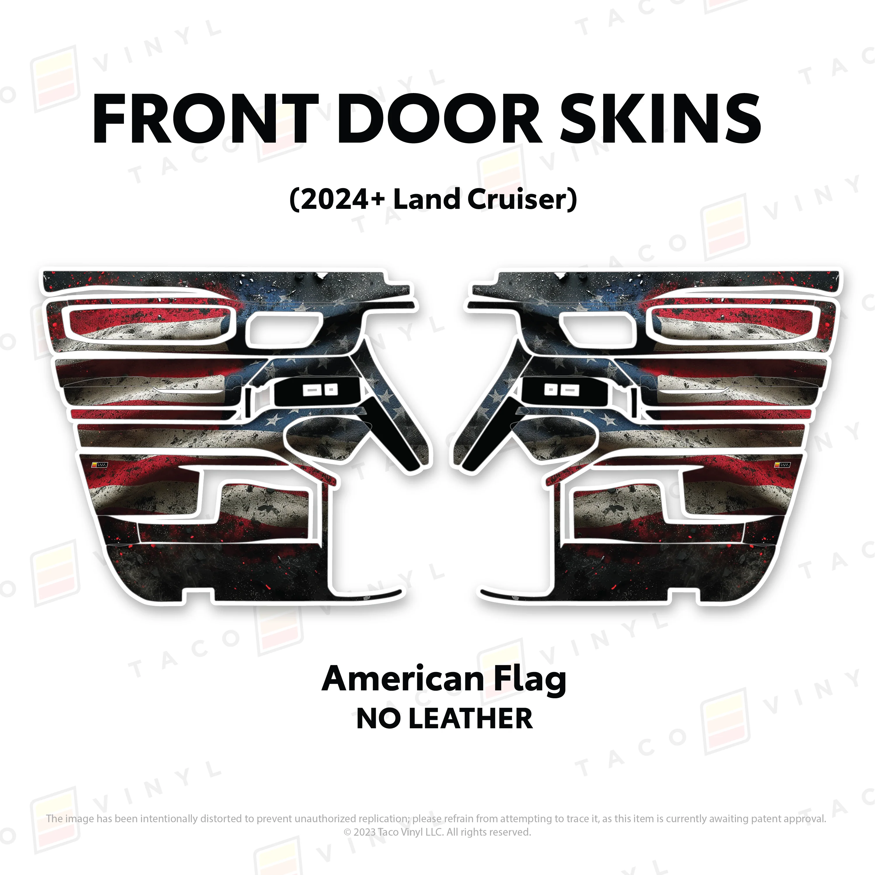 Taco Vinyl Door Skins for Land Cruiser 250 (2024-2026) - Image 118