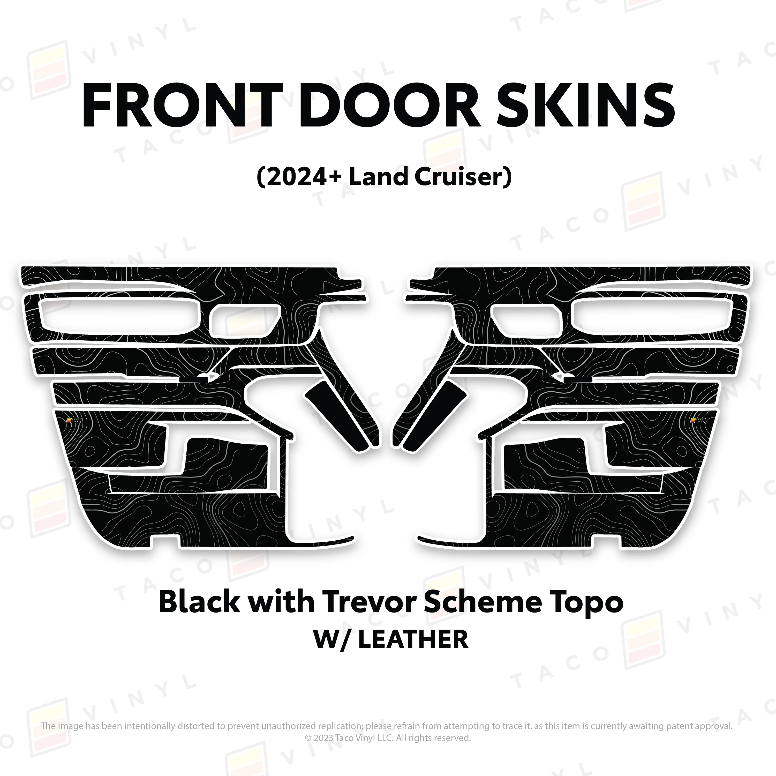 Taco Vinyl Door Skins for Land Cruiser 250 (2024-2026) - Image 61