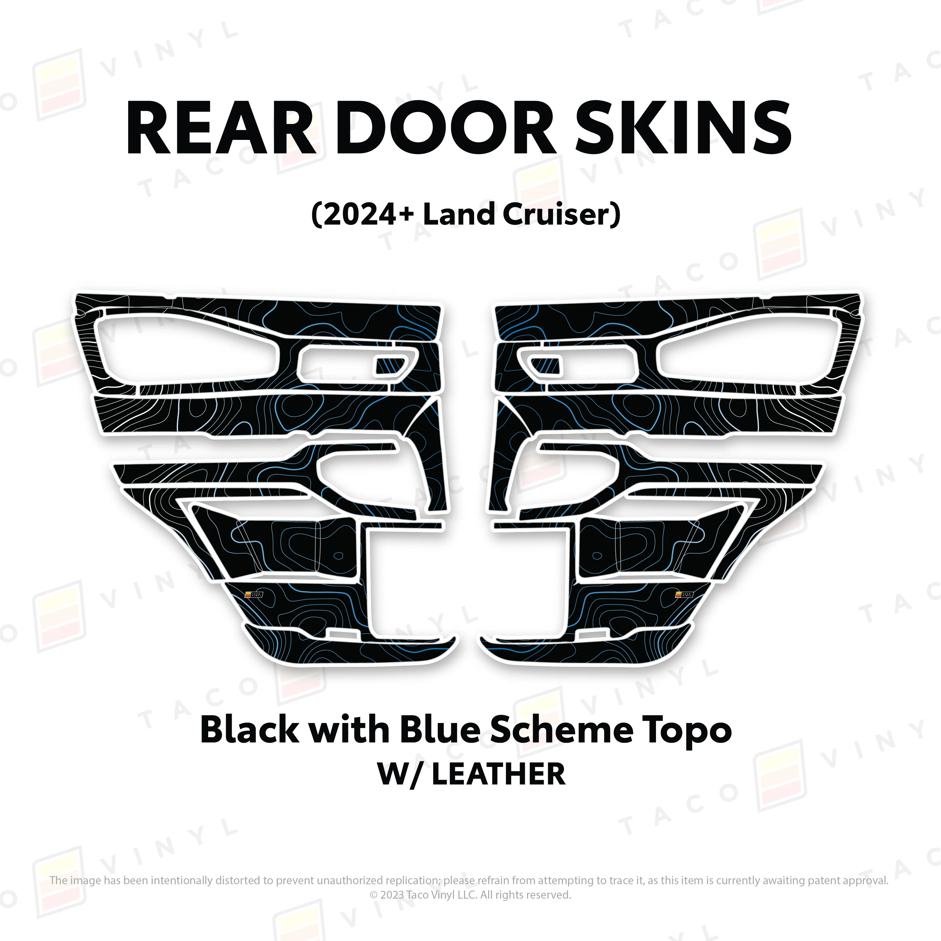 Taco Vinyl Door Skins for Land Cruiser 250 (2024-2026) - Image 69