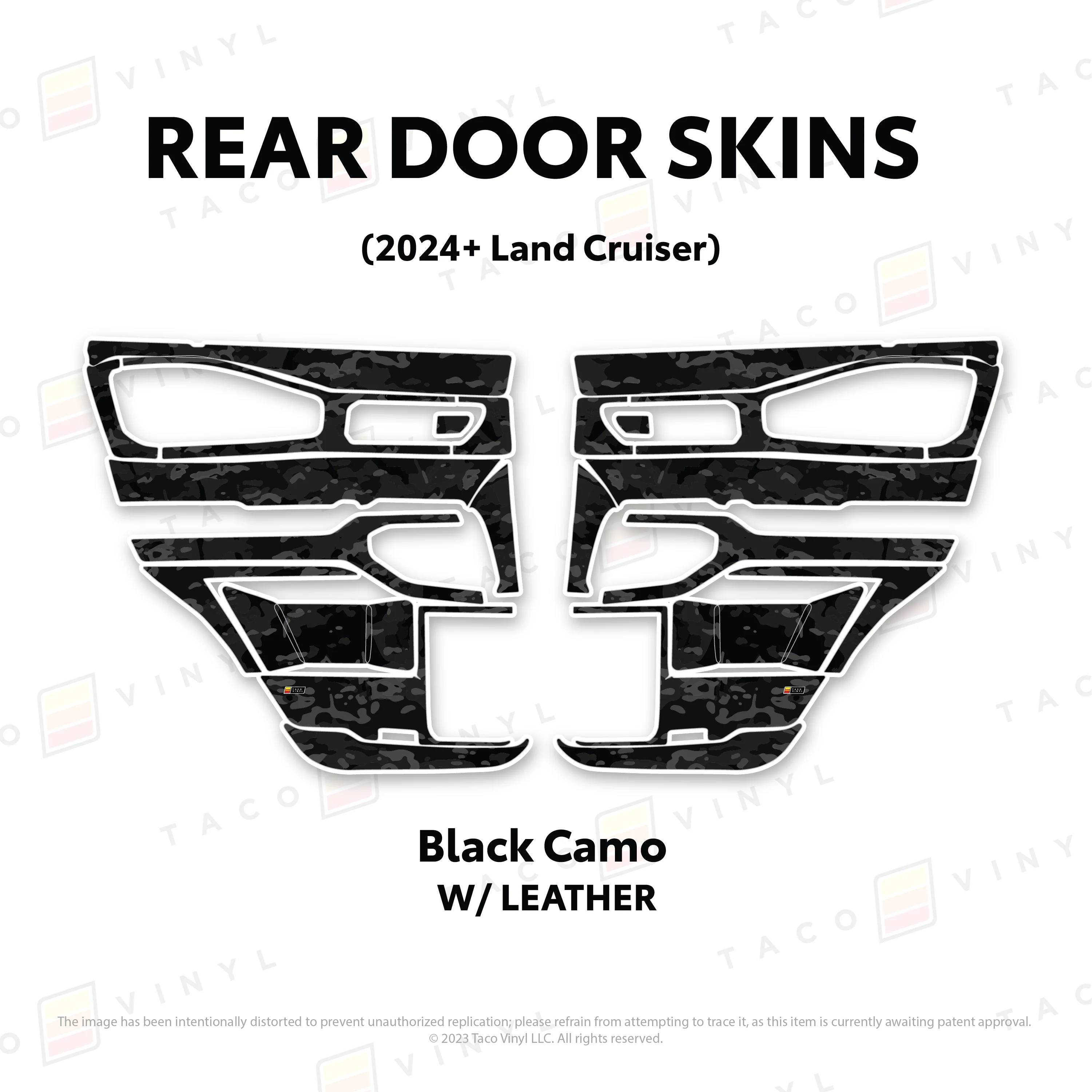 Taco Vinyl Door Skins for Land Cruiser 250 (2024-2026) - Image 74