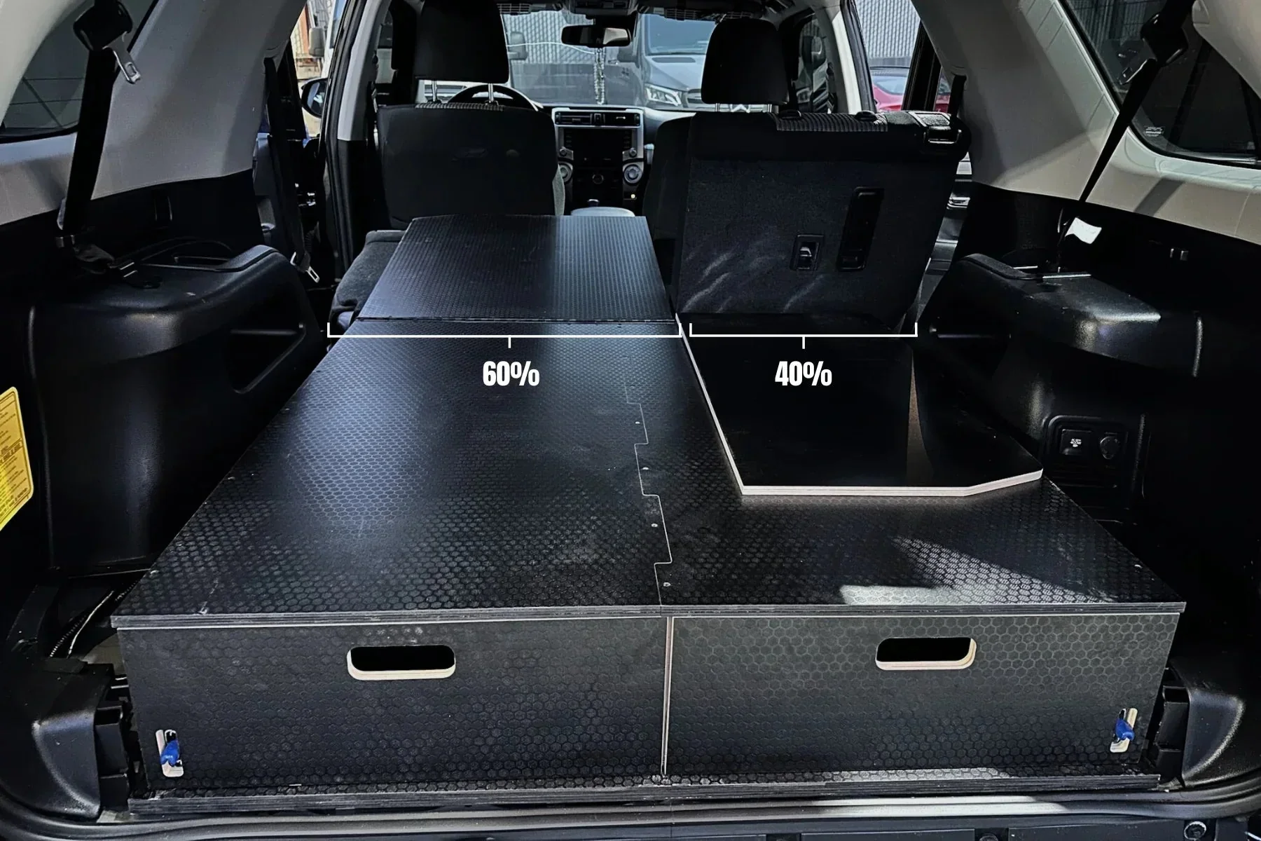 Solid Wood Worx Dual Drawer Storage System PreCut Kit for 4Runner (1996-2024) - Image 15