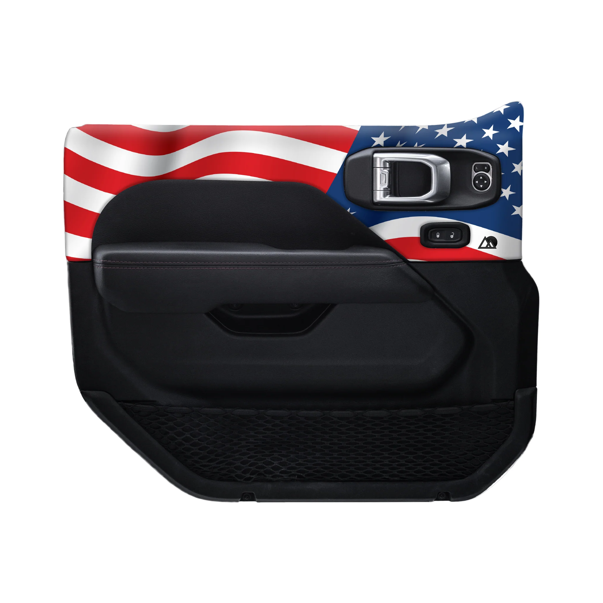 Adventure Life USA Door Skins American Flag for Wrangler JL (2018-2025)