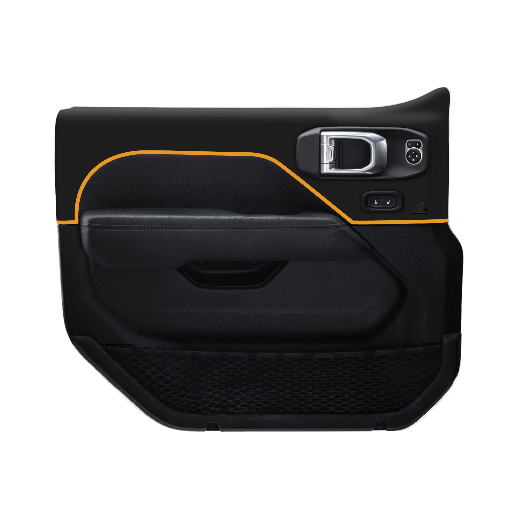 Adventure Life USA Door Skins Matte Black for Wrangler JL (2018-2024) - Image 4