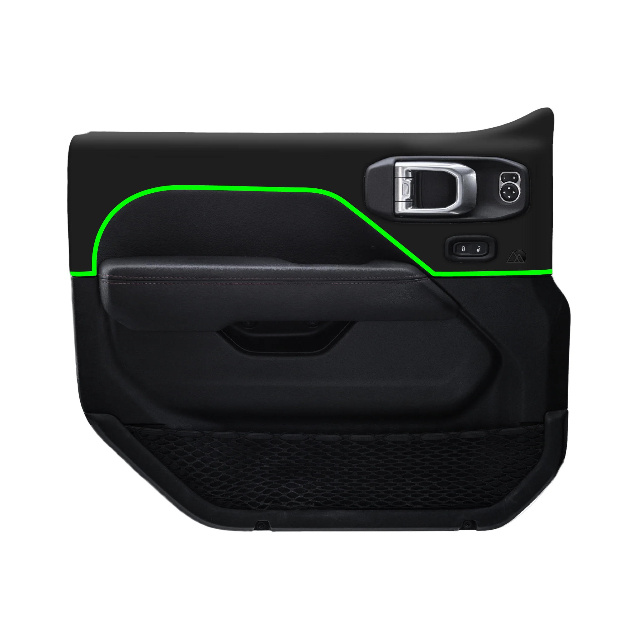 Adventure Life USA Door Skins Matte Black for Wrangler JL (2018-2024) - Image 6