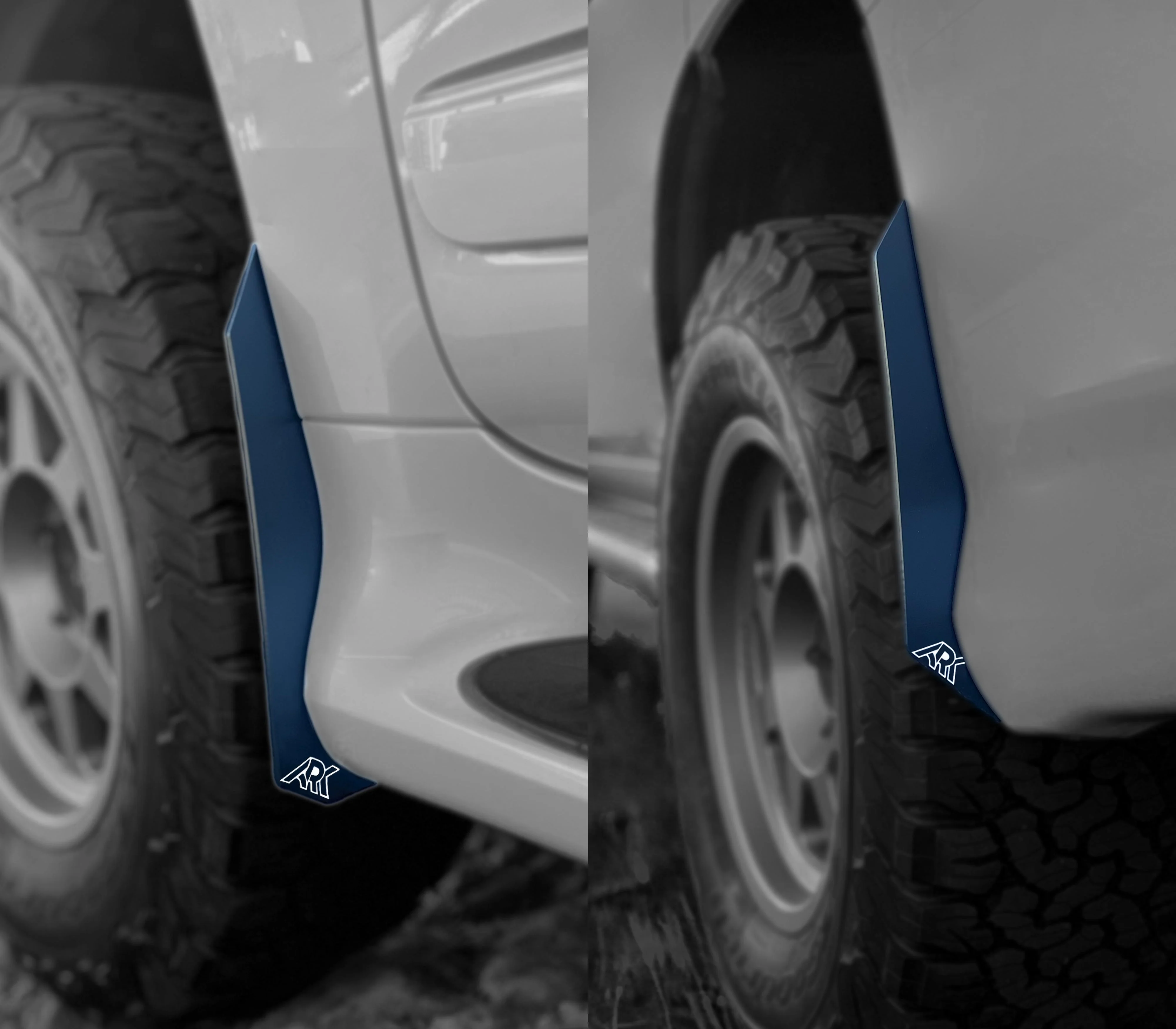 Ark TriXPoly Micro Flare MudFlap Deletes for Lexus GX460 (2014-2023)