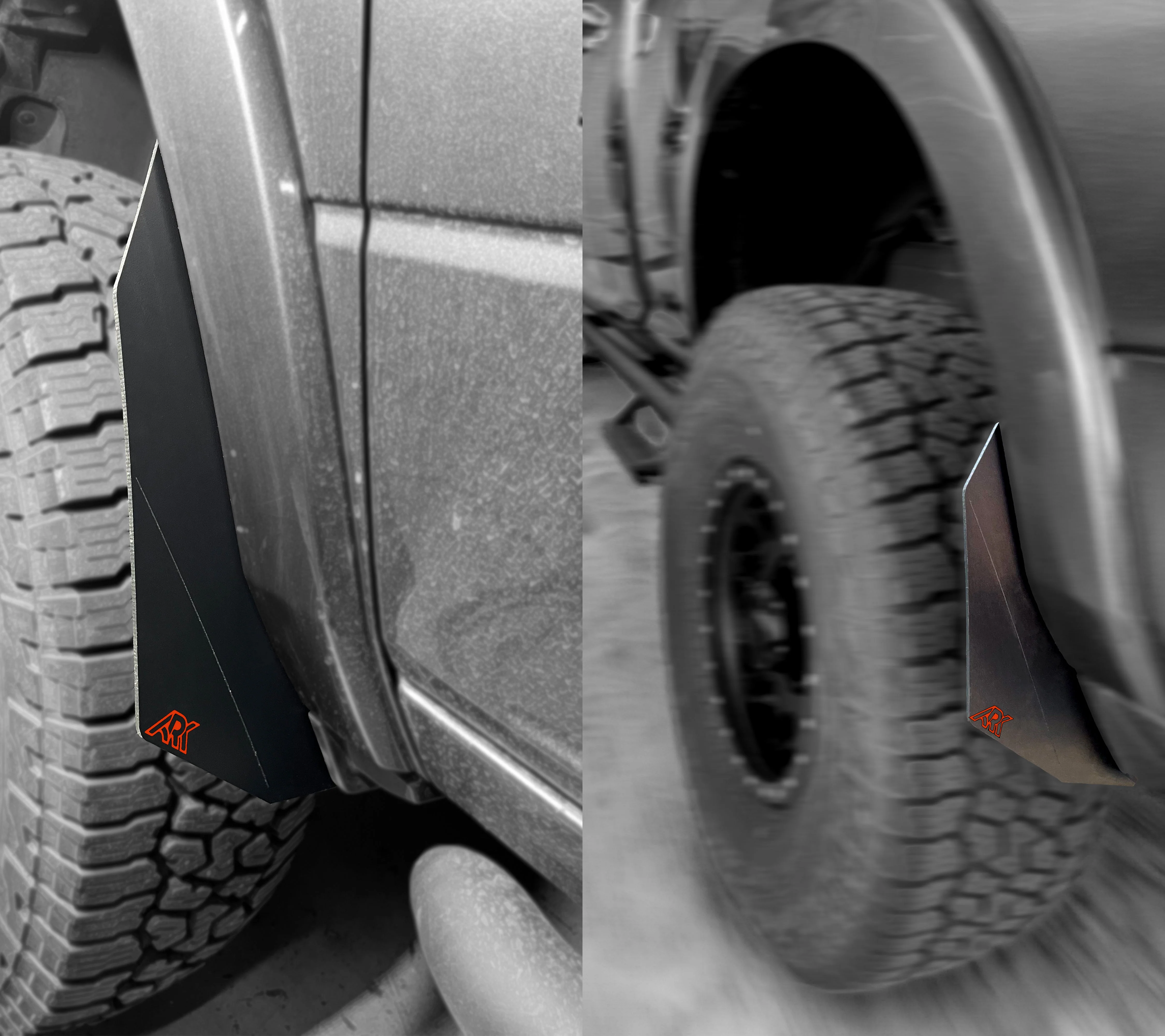Ark TriXpoly Micro Splash Guards for RAM 2500/3500 (2010-2024) - Image 11
