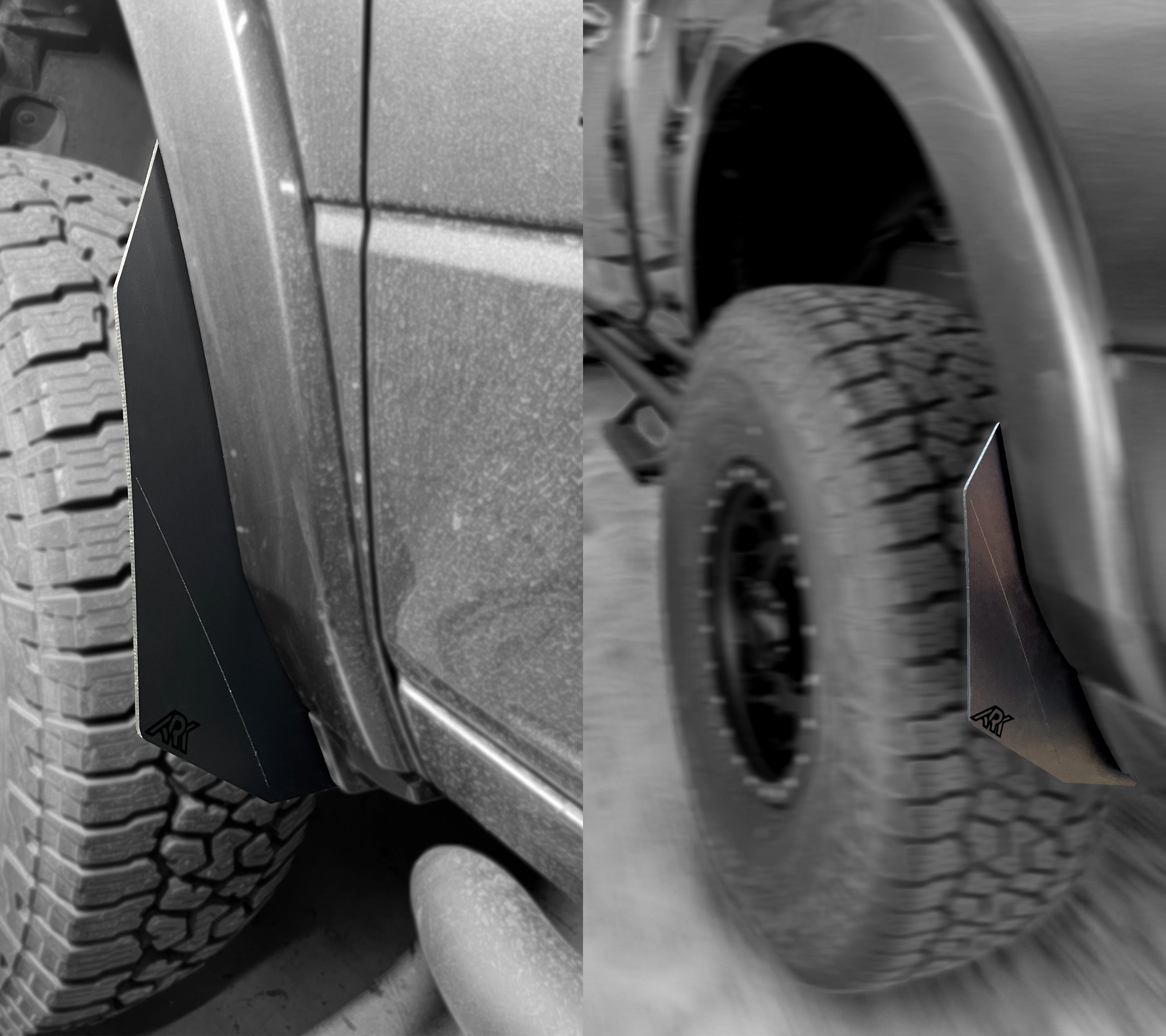 Ark TriXpoly Micro Splash Guards for RAM 2500/3500 (2010-2024) - Image 24