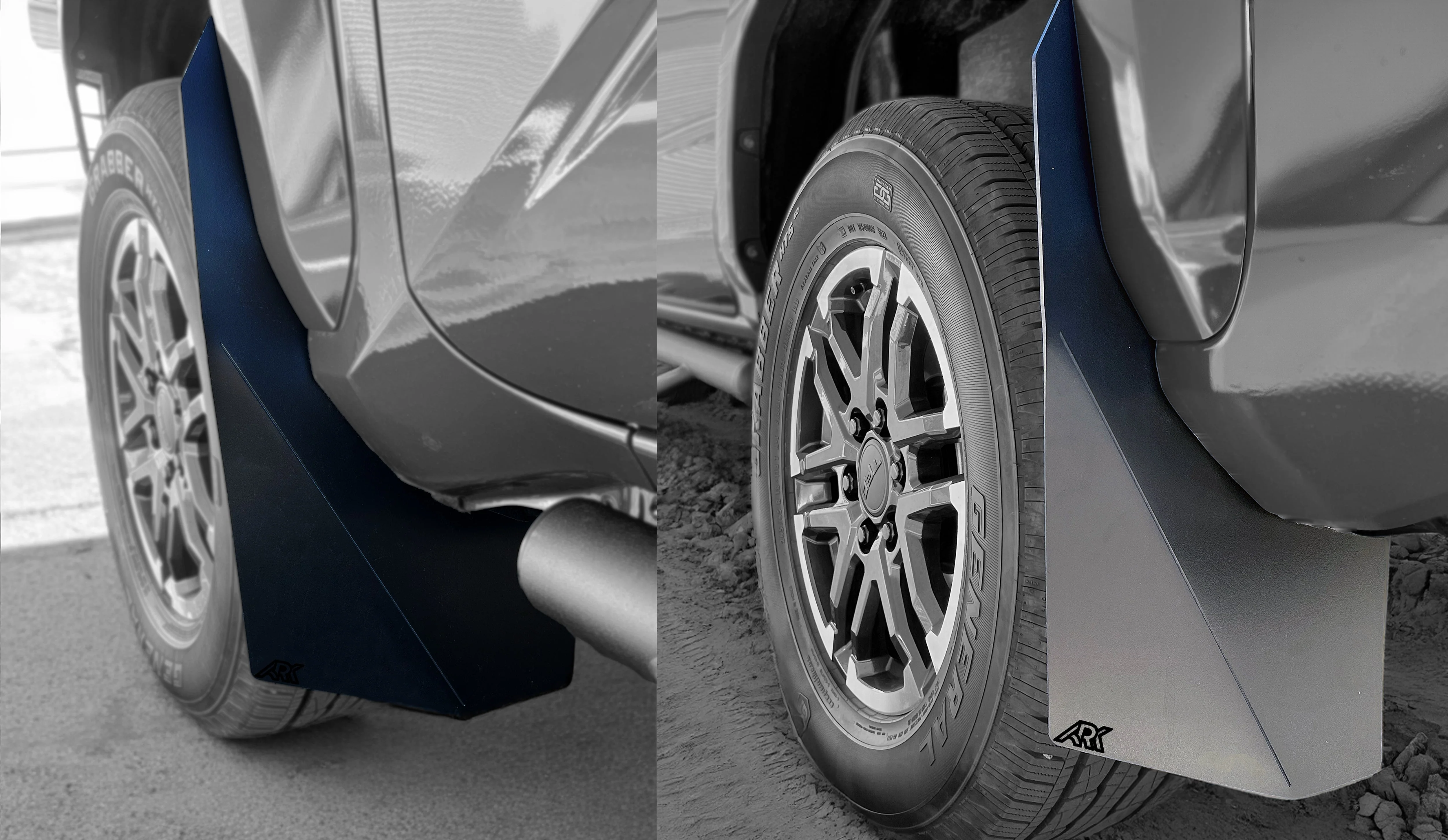 Ark TriXpoly Splash Guards & Mudflap Micros for Tacoma (2024-2026) - Image 82