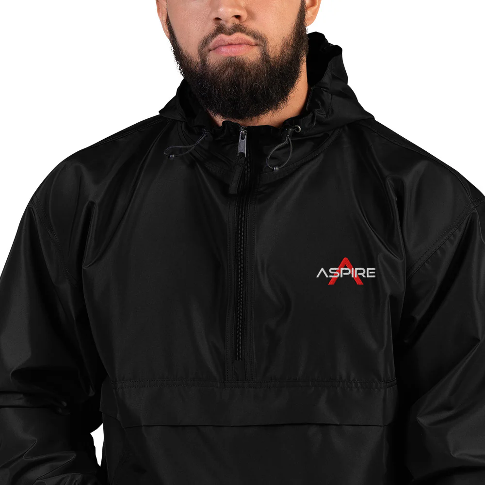 Aspire Embroidered Champion Packable Jacket - Image 11