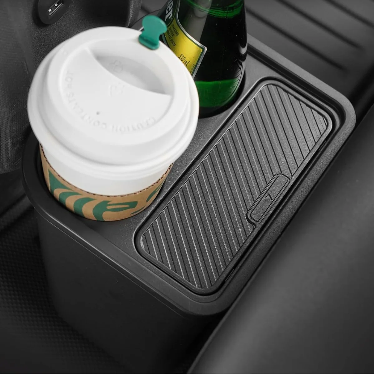 Aspire Rear Cup Holder Trash Can Storage Box for Maverick (2022-2025) - Image 2