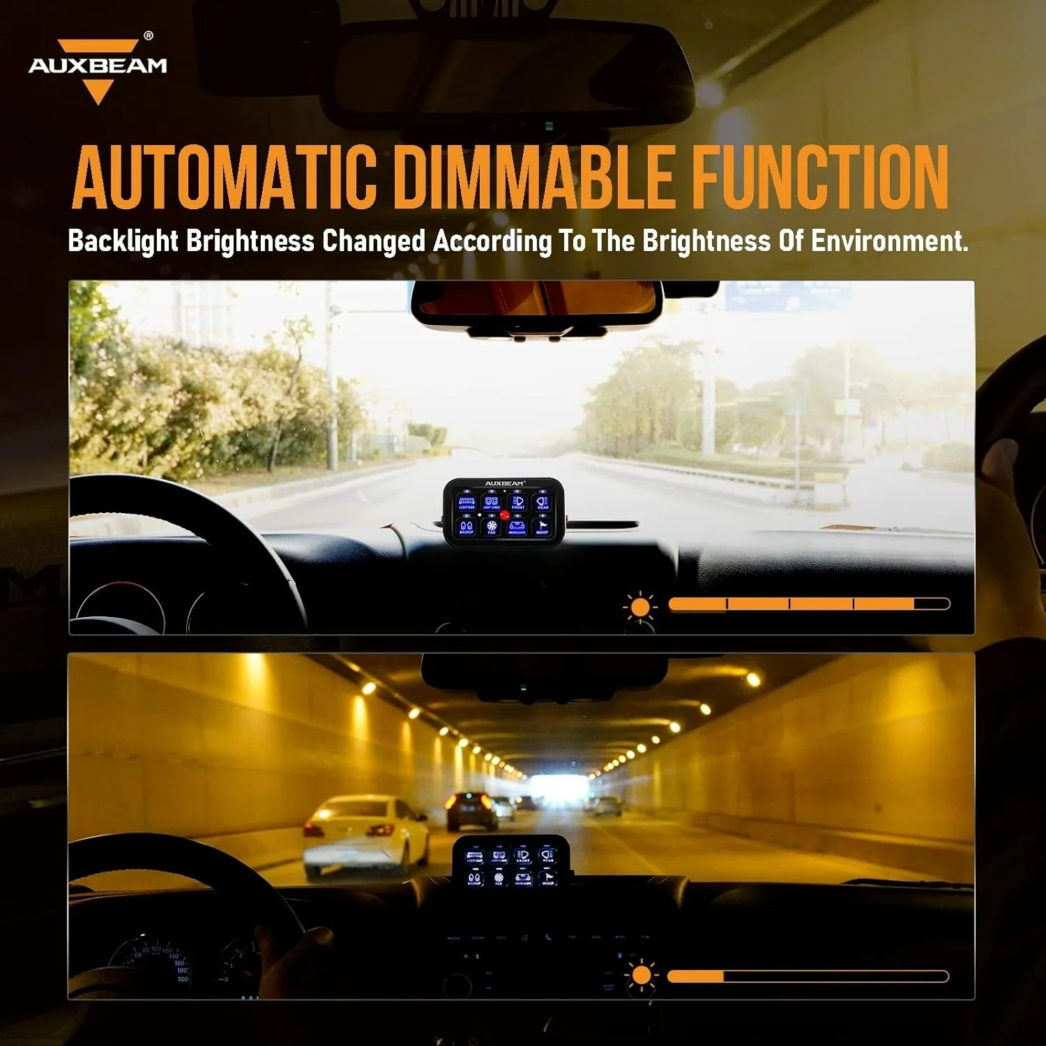 Auxbeam 8 Gang Switch Control Panel - Image 5