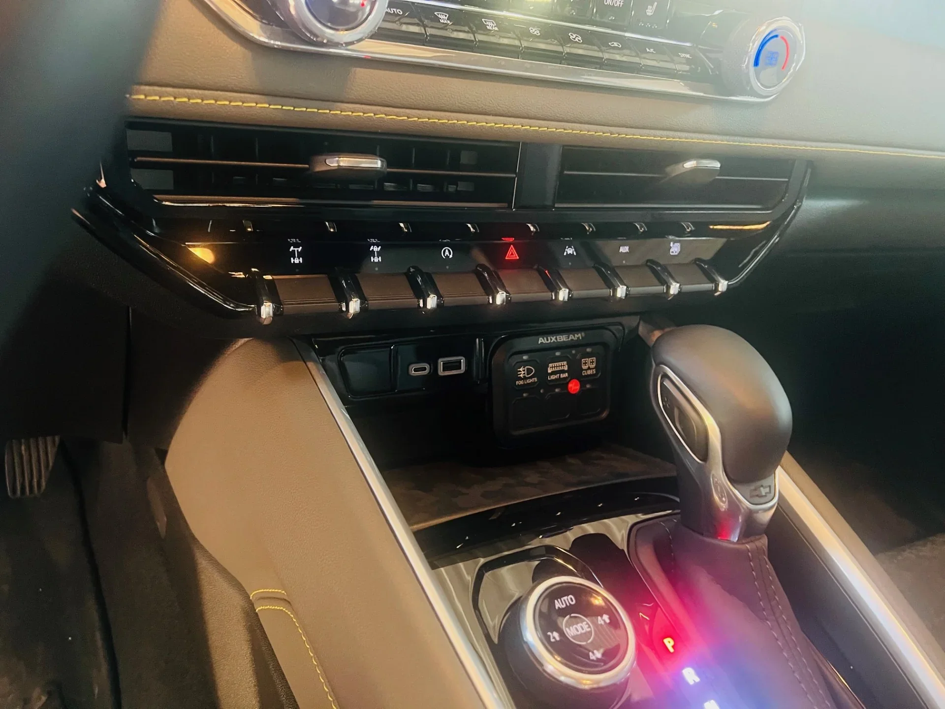 Auxiliary Switch Panel with USB Ports for Colorado & Canyon (2023-2026) - Image 5