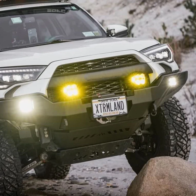 Backwoods Adventure Mods Hi-Lite Overland Front Bumper with No Bull Bar for 4Runner (2010-2024) - Image 4