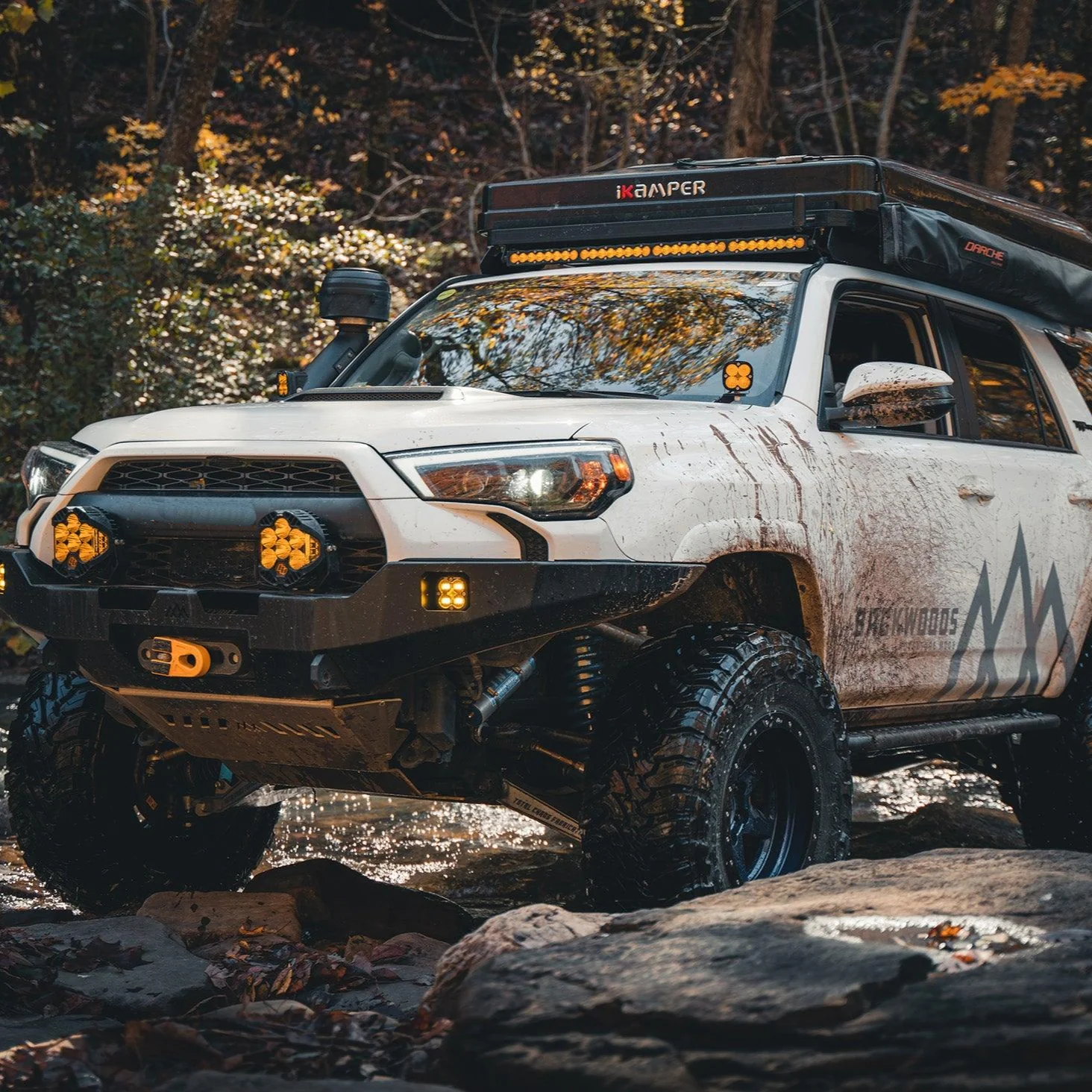 Backwoods Adventure Mods Hi-Lite Overland Front Bumper with No Bull Bar for 4Runner (2010-2024) - Image 9