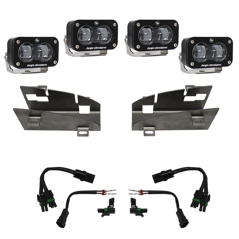 Baja Designs Dual S2 SAE Fog Pocket Light Kit for Ram 1500 Rebel (2019-2024) - Image 3