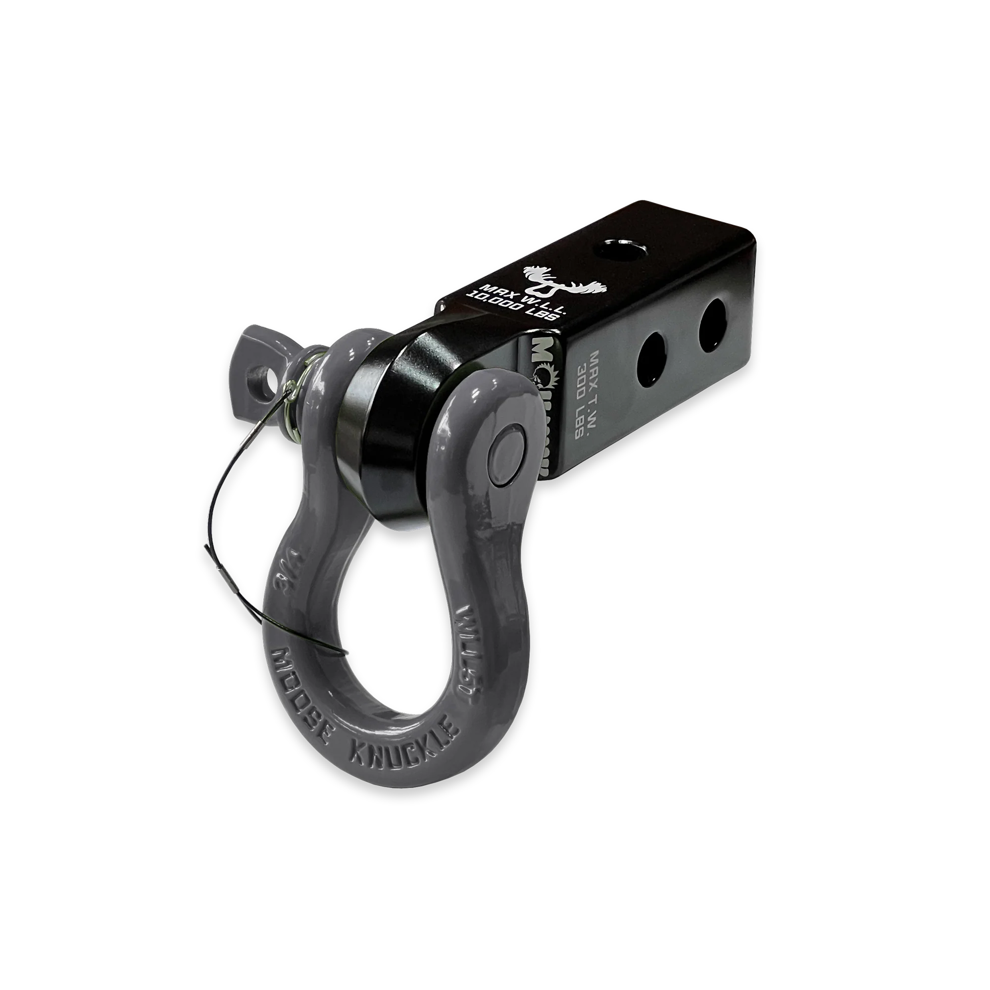 Black B'oh 3/4 Spin Pin Shackle and  Black Mohawk 2.0 Receiver Combo - Image 11