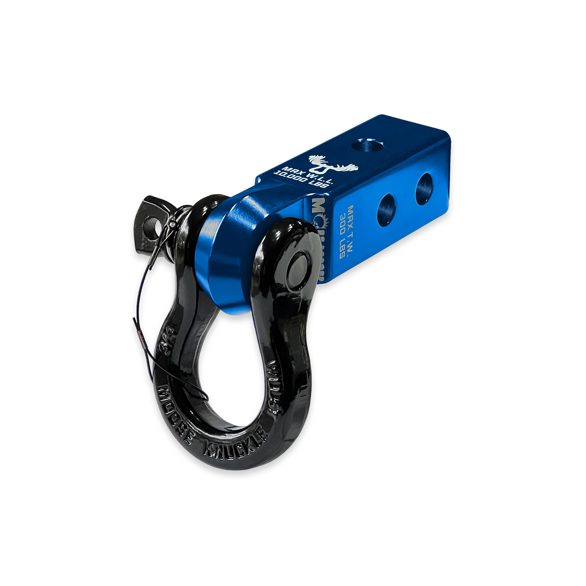 Blue B'oh 3/4 Spin Pin Shackle and Mohawk 2.0 Receiver Combo - Image 10
