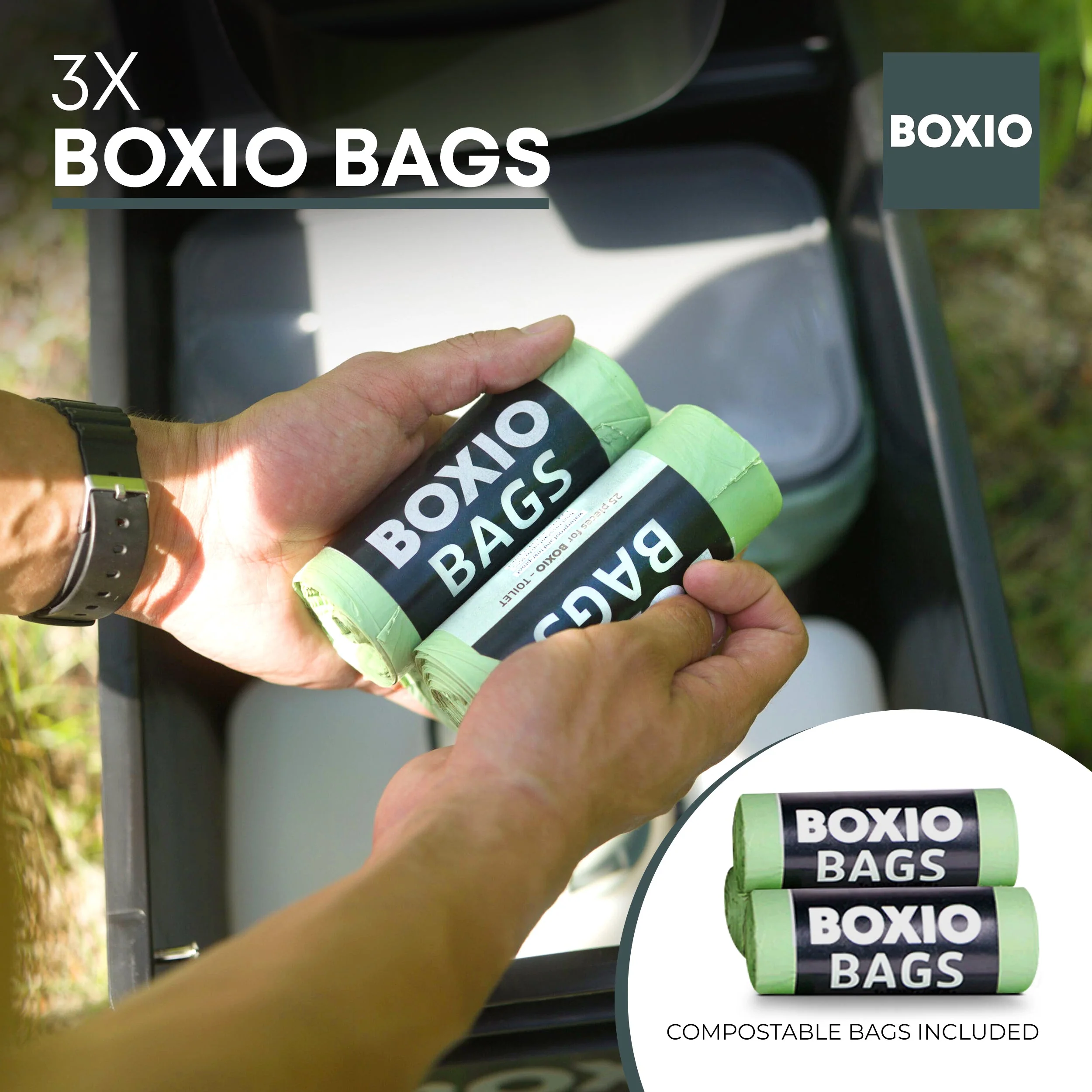 Boxio Composting Toilet Max+ Starter Kit - Image 3