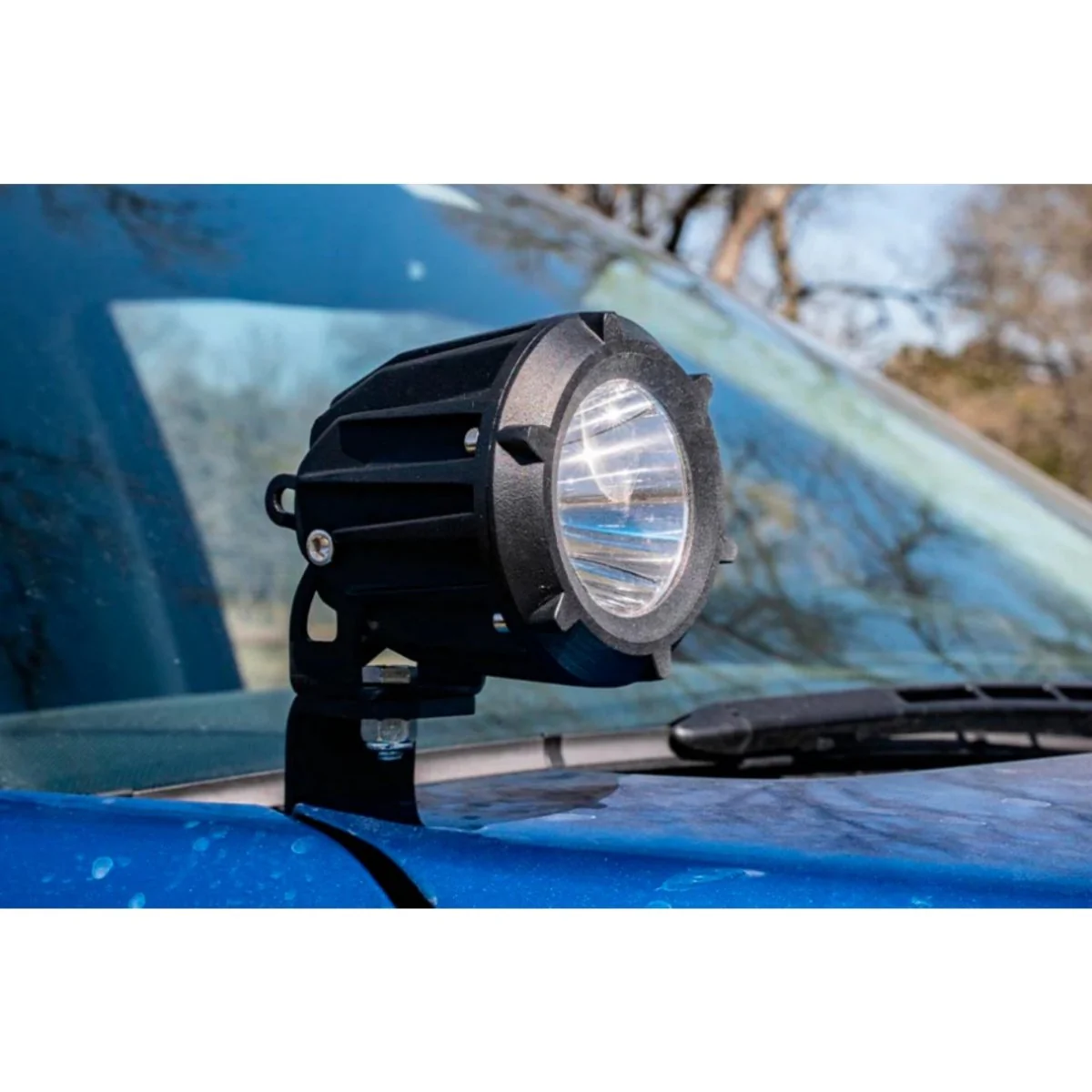 Cali Raised 3.5" Round Cannon White LED Light Pods - Image 2