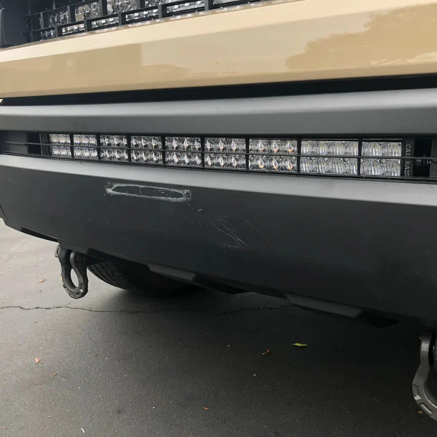 Cali Raised 32" Lower Bumper Hidden LED Light Bar Mounting Brackets for Tundra (2014-2021) - Image 2