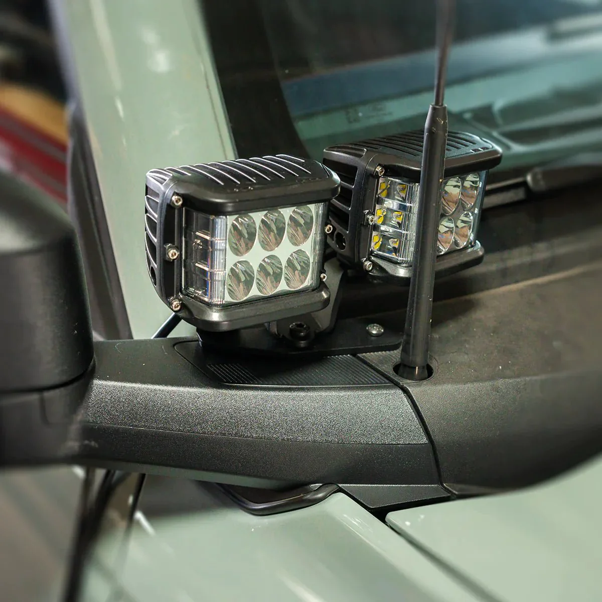Cali Raised LED Ditch Light Mount Kit for Ford Bronco Raptor (2021-2024) - Image 5