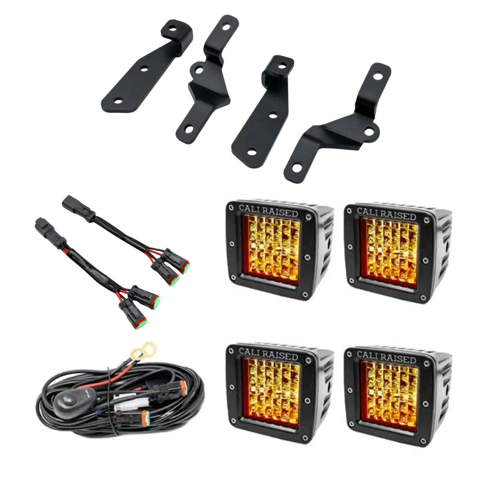 Cali Raised LED Ditch Light Mount Kit for Ford Bronco Raptor (2021-2024) - Image 8