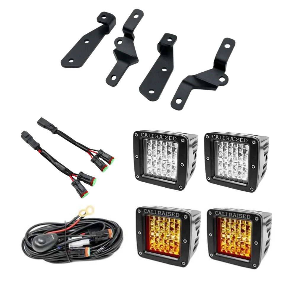 Cali Raised LED Ditch Light Mount Kit for Ford Bronco Raptor (2021-2024) - Image 9