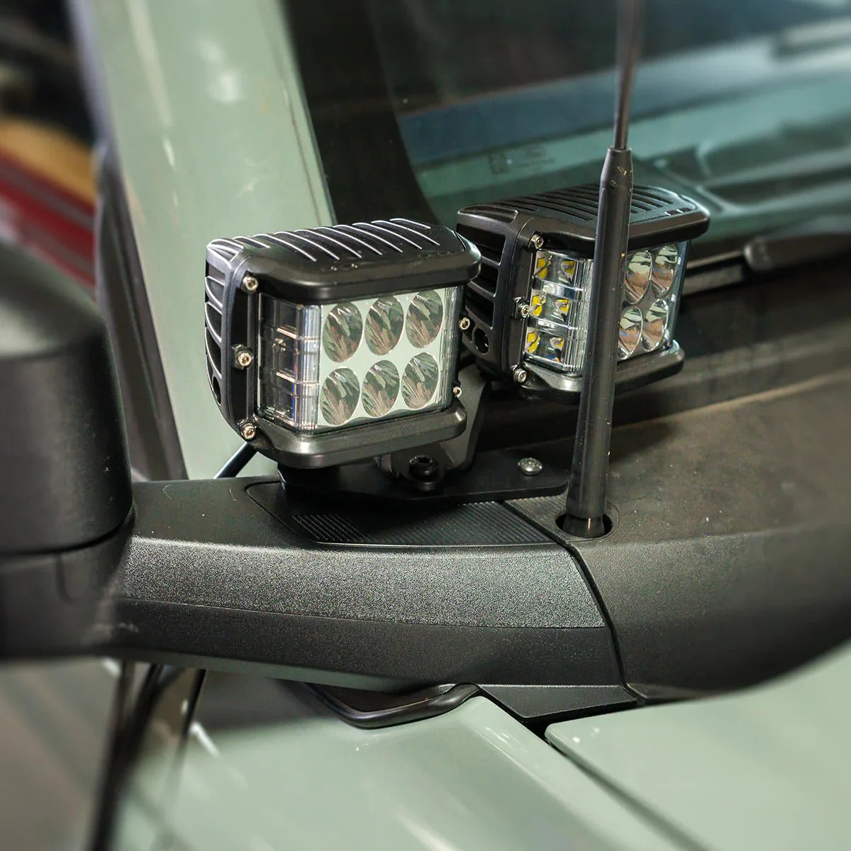Cali Raised LED Ditch Light Mounts for Ford Bronco Raptor (2021-2024) - Image 5