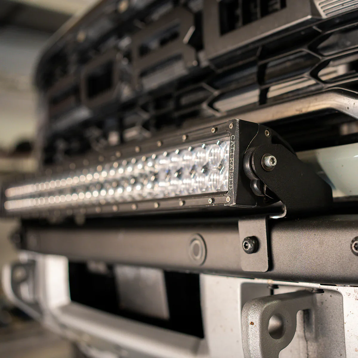 Cali Raised LED Light Bar Bumper Kit for Bronco Raptor (2021-2024) - Image 5