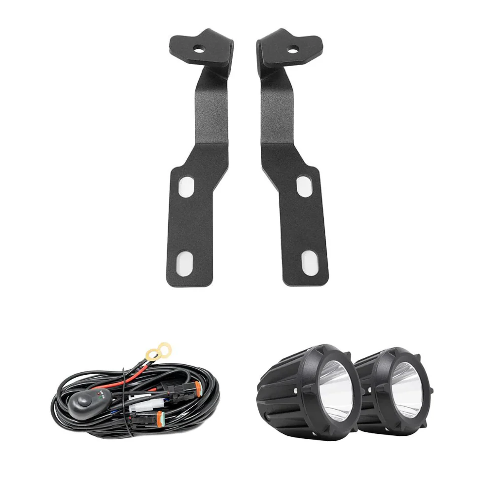 Cali Raised Low Profile LED Ditch Light Brackets Kit for RAV4 (2019-2024) - Image 7