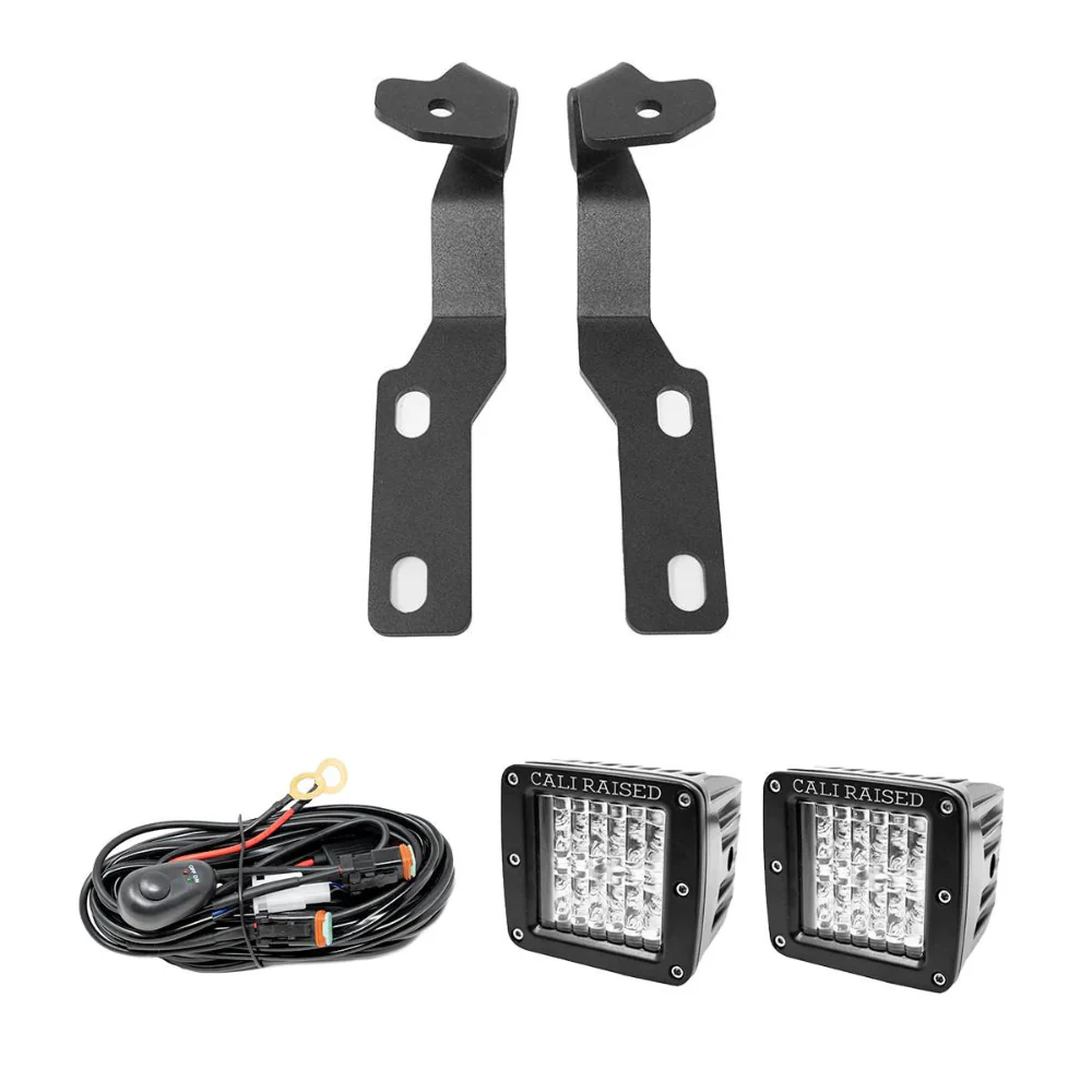 Cali Raised Low Profile LED Ditch Light Brackets Kit for RAV4 (2019-2024) - Image 9
