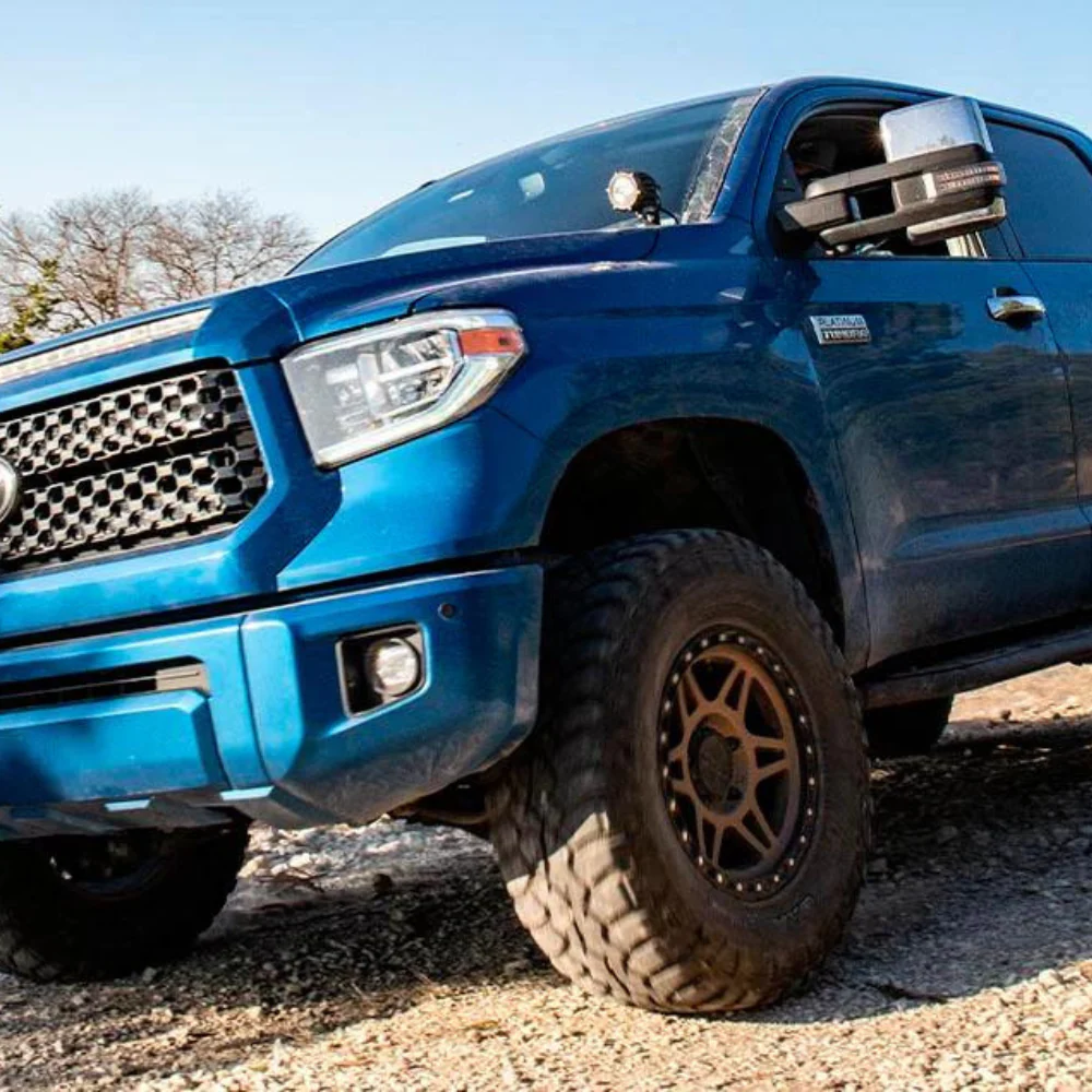 Cali Raised Low Profile LED Ditch Light Brackets Kit for Tundra (2014-2021) - Image 10