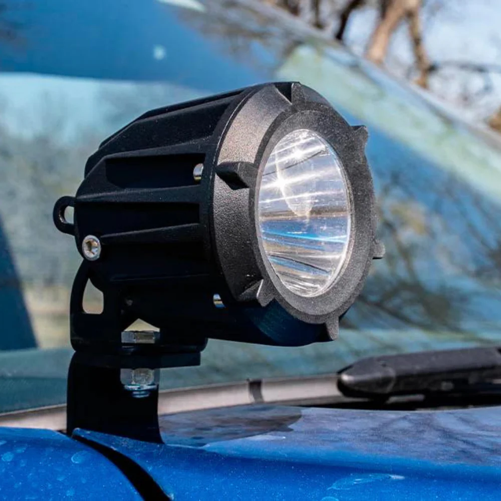 Cali Raised Low Profile LED Ditch Light Brackets Kit for Tundra (2014-2021) - Image 11