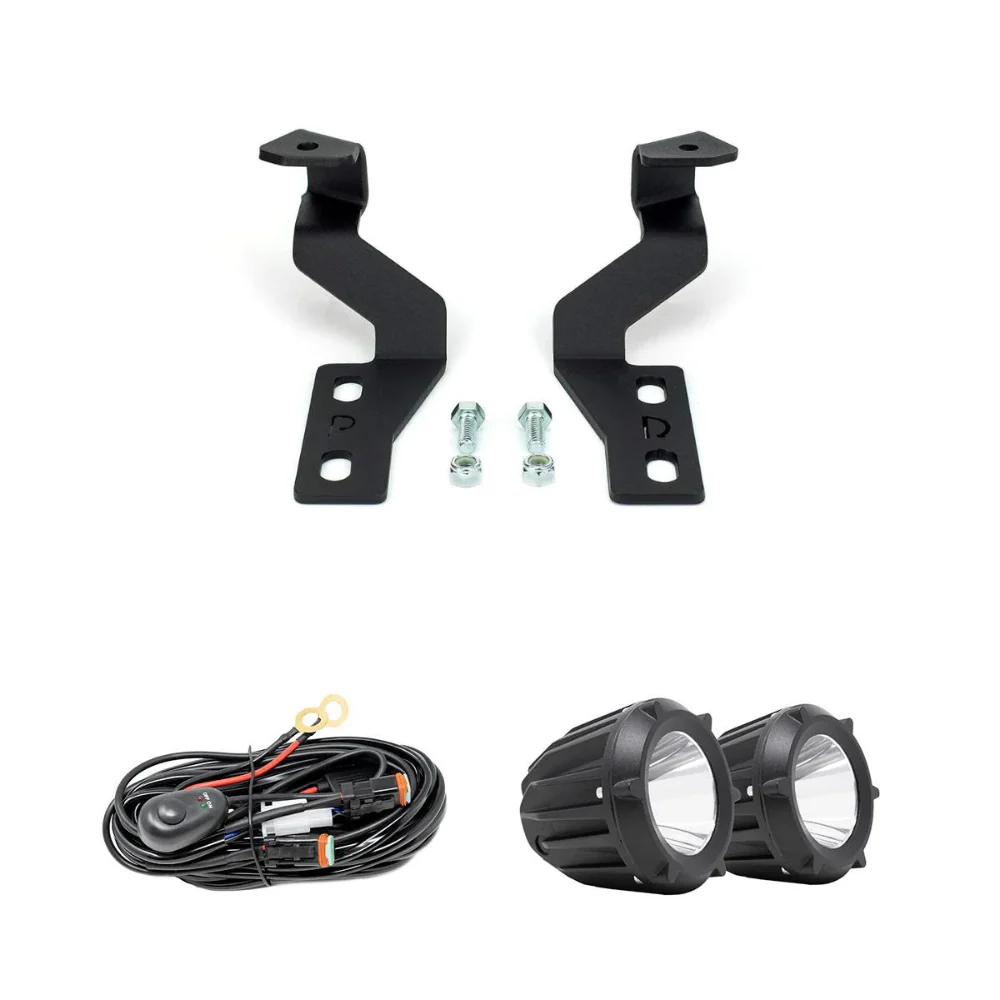 Cali Raised Low Profile LED Ditch Light Brackets Kit for Tundra (2014-2021) - Image 4