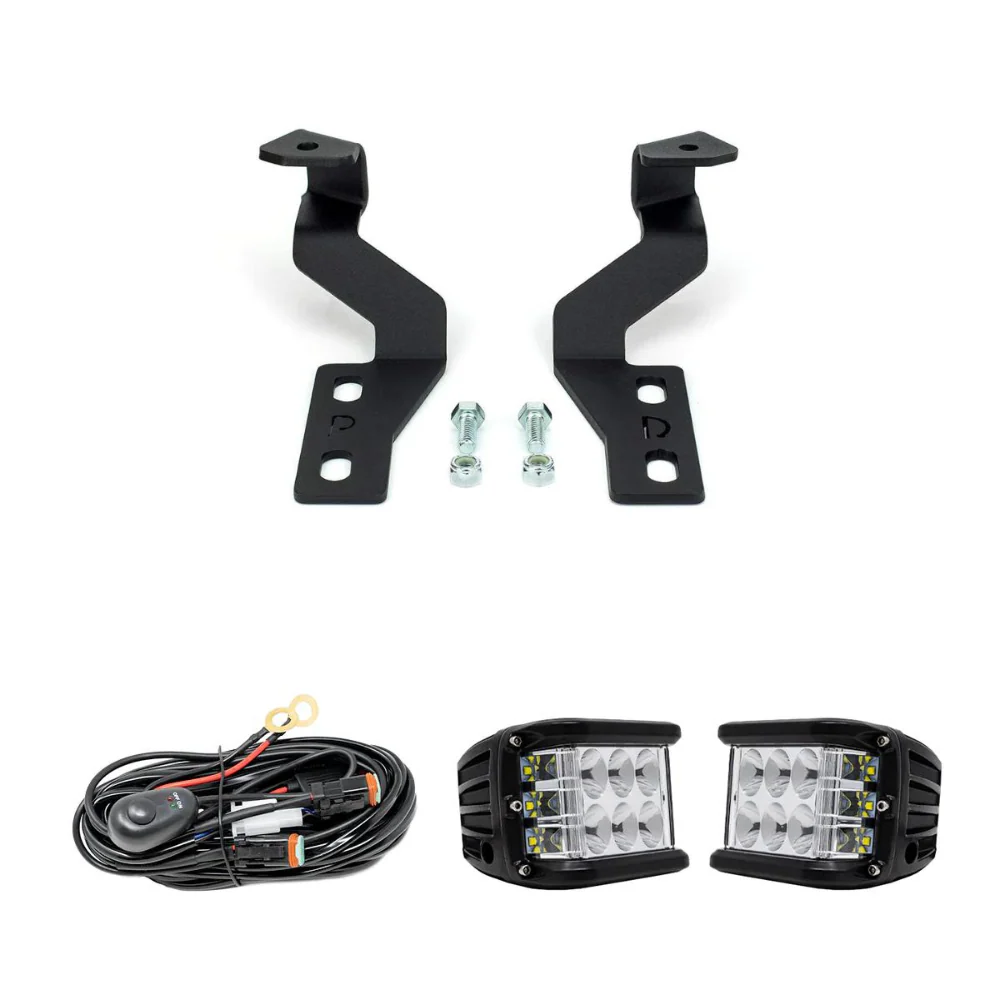 Cali Raised Low Profile LED Ditch Light Brackets Kit for Tundra (2014-2021) - Image 8