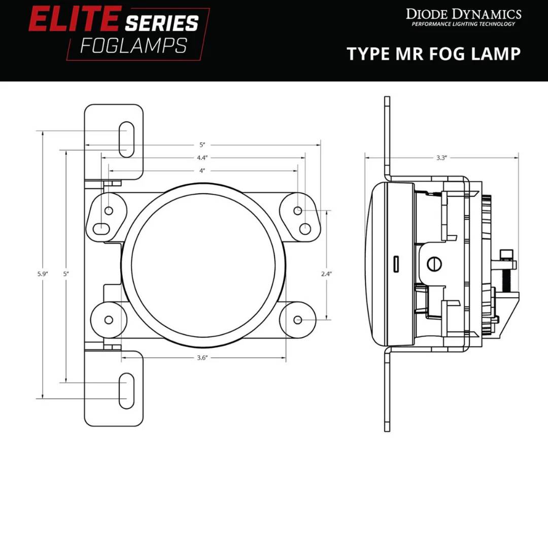 Diode Dynamics Elite Series Fog Light Kit for Jeep Gladiator JT (2020-2025) - Image 10