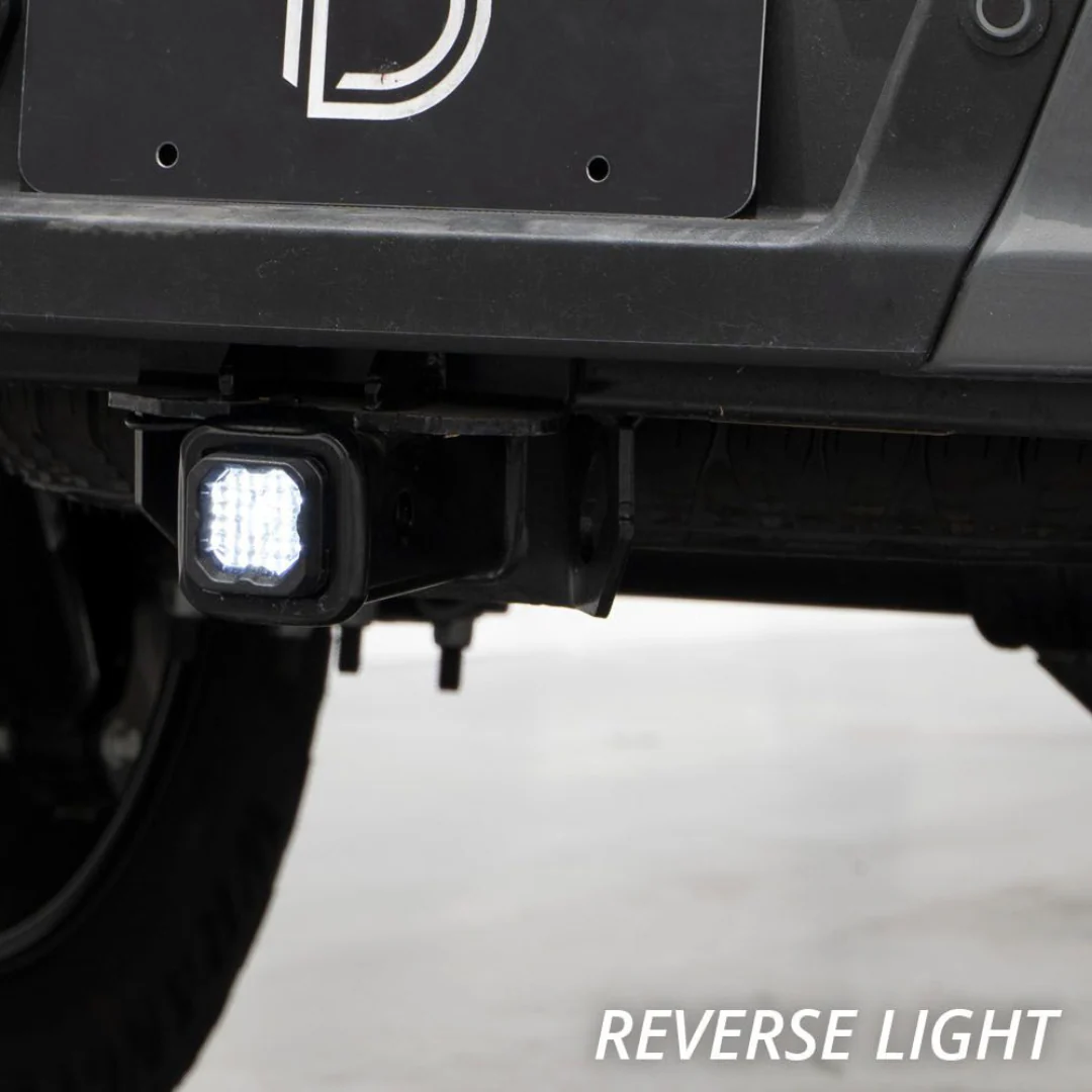 Diode Dynamics HitchMount LED Pod Reverse Kit for Chevrolet Silverado 1500 (2019-2023) - Image 3