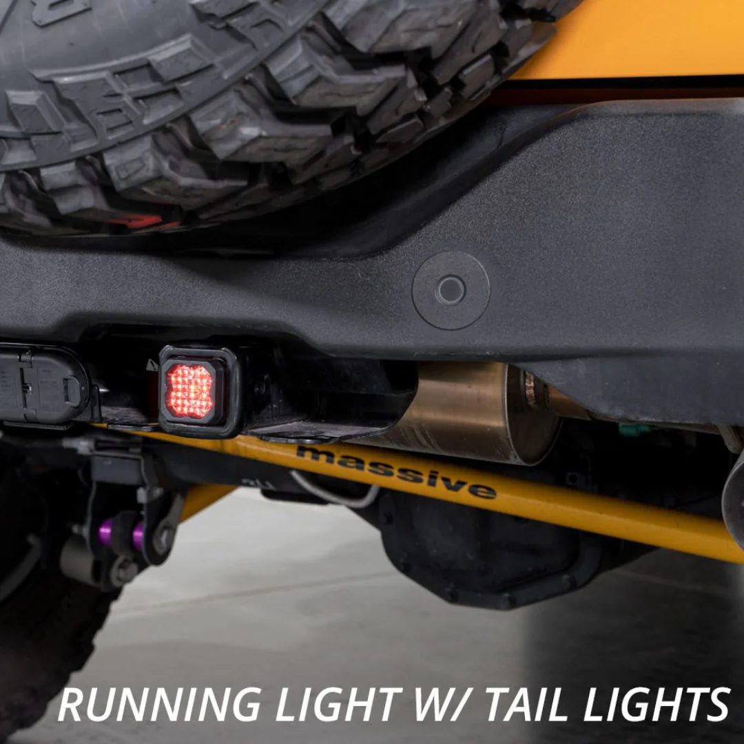 Diode Dynamics HitchMount LED Pod Reverse Kit for Ford Bronco (2021-2025) - Image 9