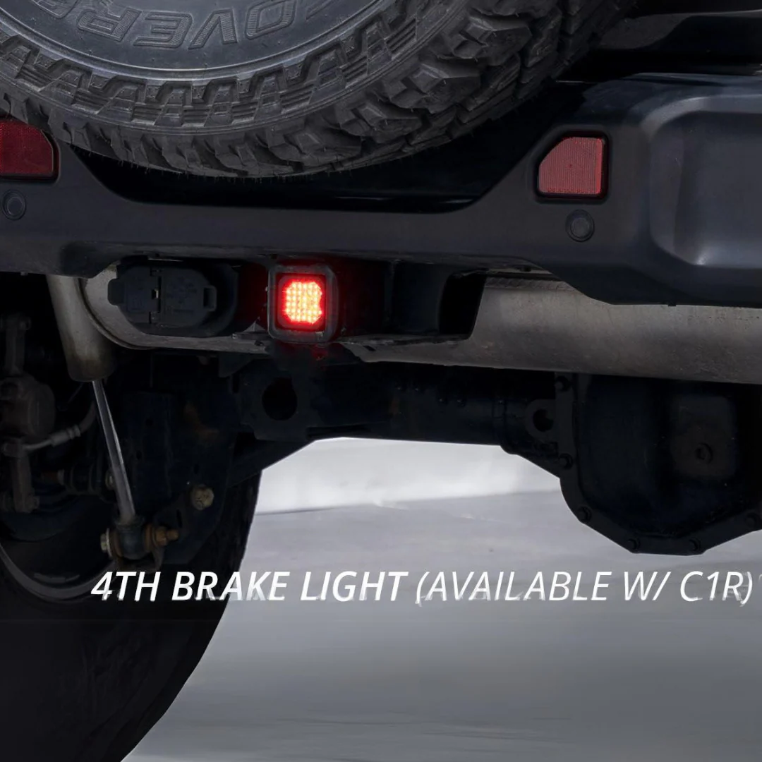 Diode Dynamics HitchMount LED Pod Reverse Kit for Jeep Wrangler (2018-2026) - Image 2