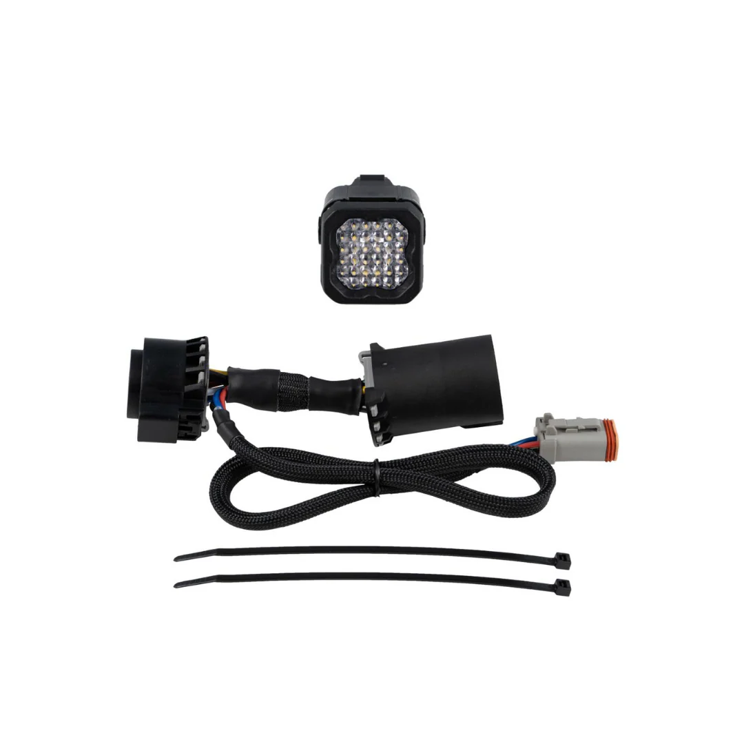 Diode Dynamics HitchMount LED Pod Reverse Kit for Jeep Wrangler (2018-2026) - Image 5