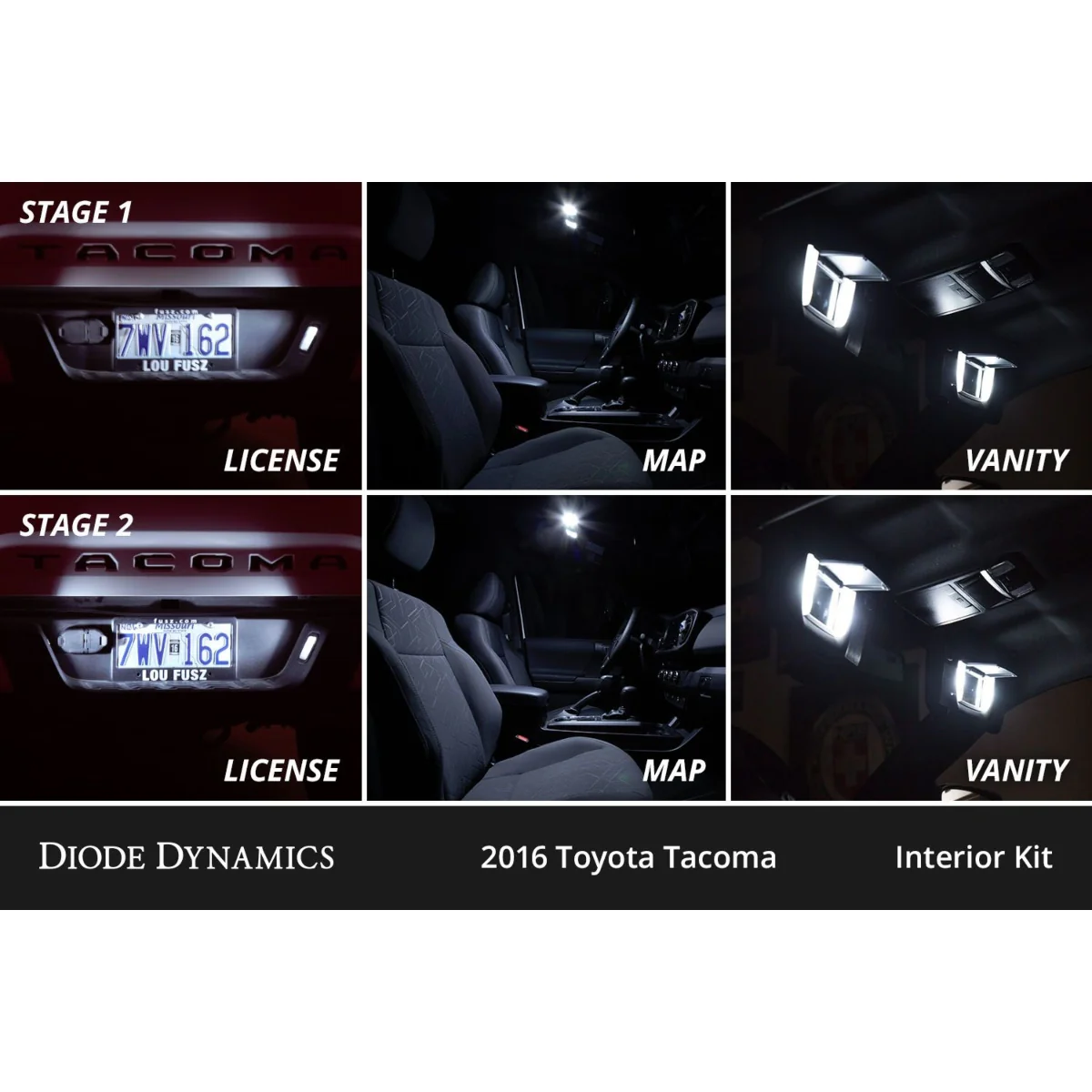 Diode Dynamics Interior LED Conversion Kit for Tacoma (2016-2023) - Image 3