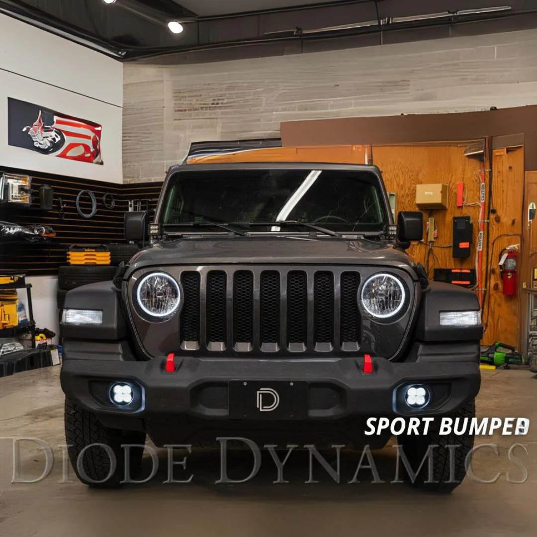 Diode Dynamics SS3 LED Fog Light Kit Jeep Wrangler JL (2018-2025) - Image 4