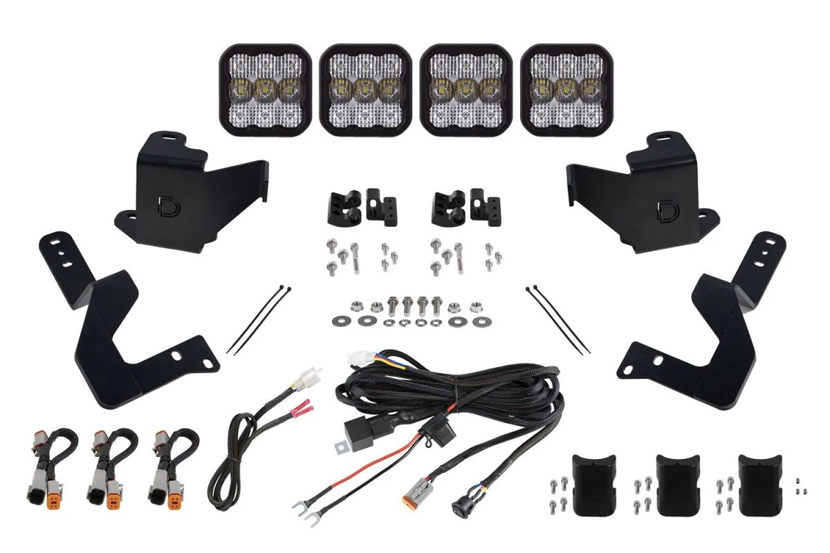 Diode Dynamics SS5 Grille CrossLink Light Bar Kit for Tundra (2022-2026) - Image 10