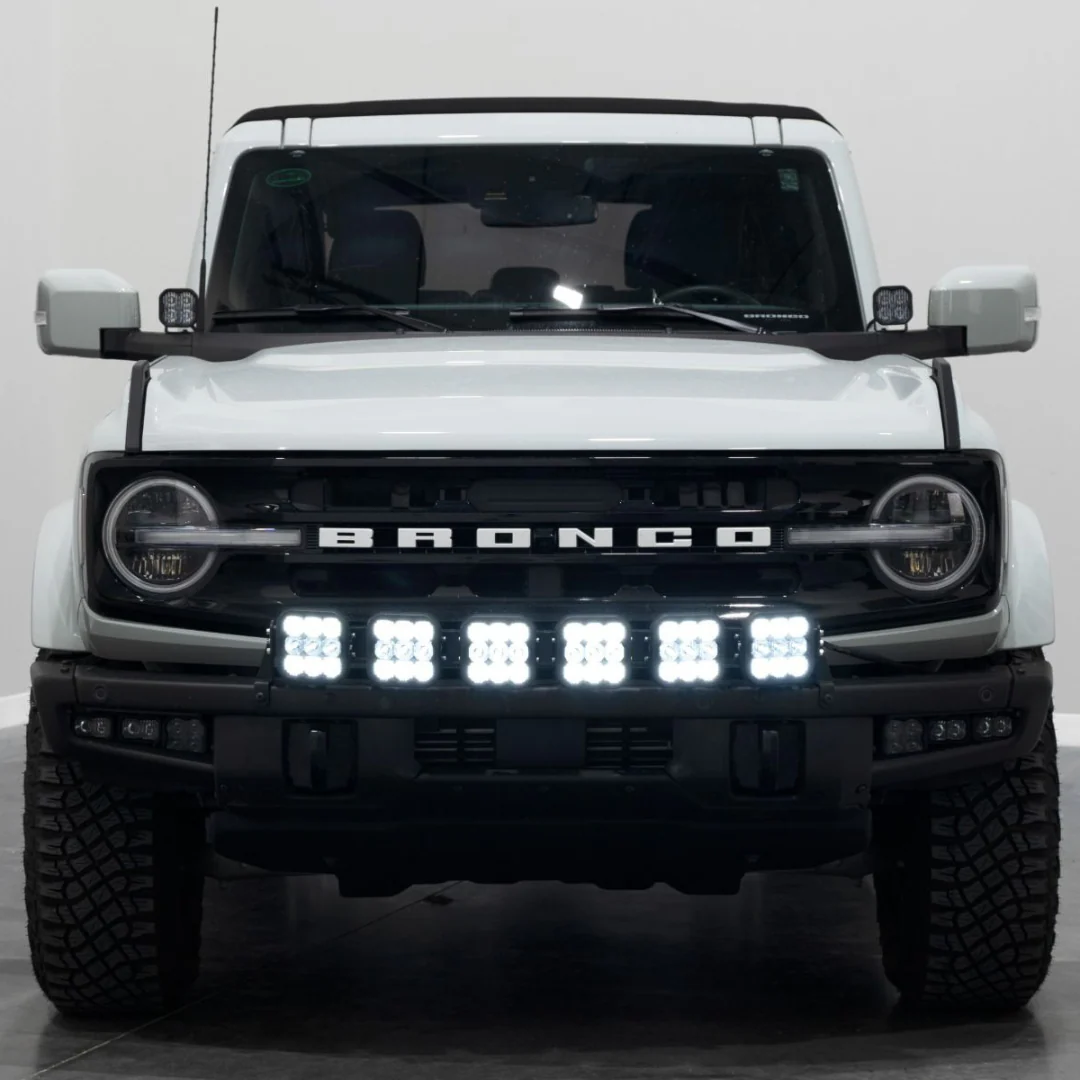 Diode Dynamics SS5 Grille CrossLink Lightbar Kit w/ Steel Bumper for Ford Bronco (2021-2025) - Image 2