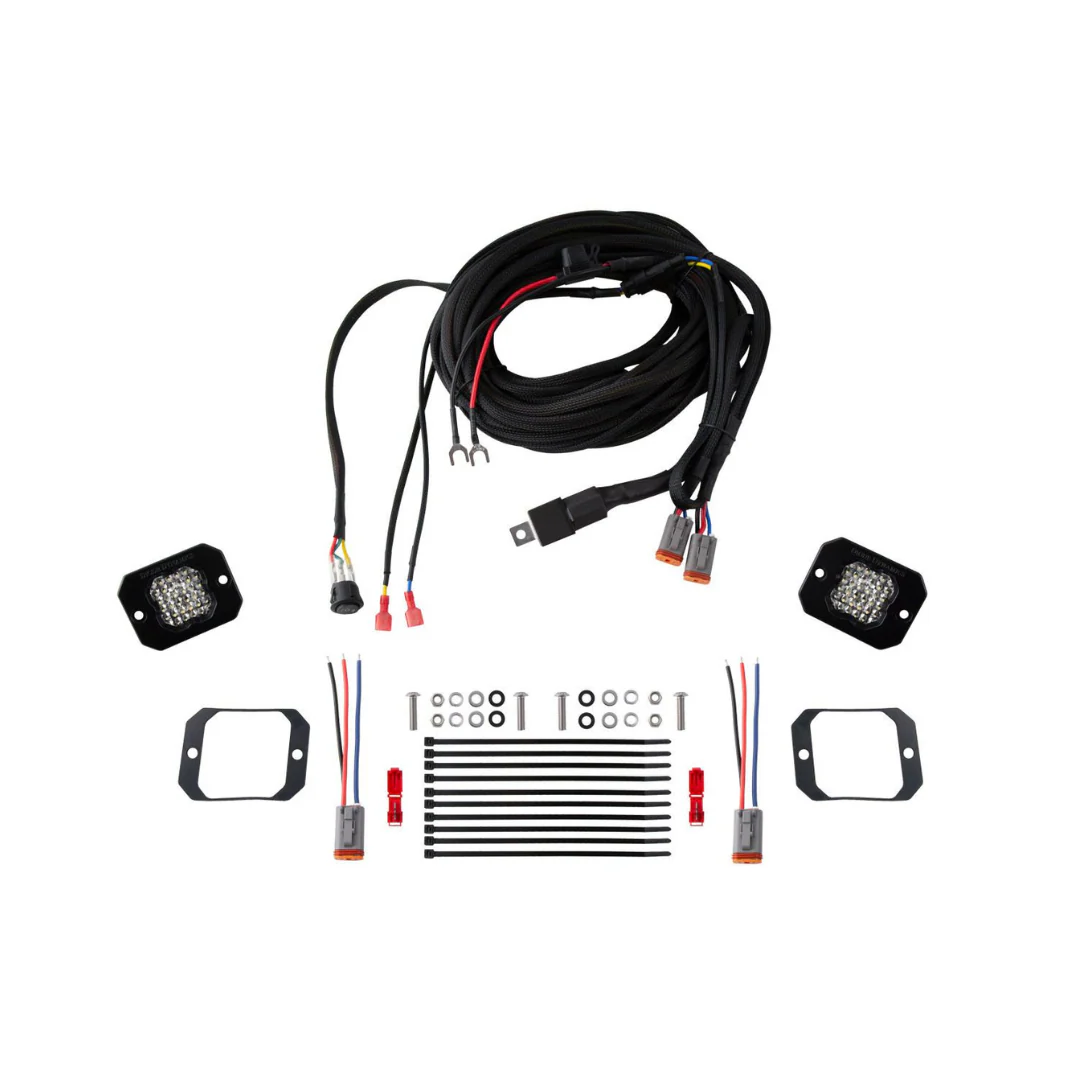 Diode Dynamics Stage Series Flush Mount Reverse Light Kit - Image 2