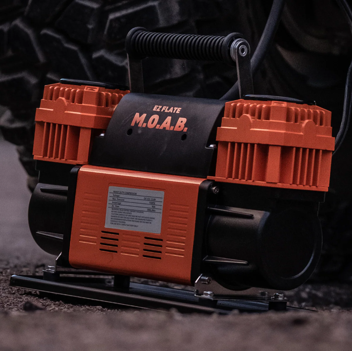 EZ Flate M.O.A.B. Portable Dual Air Compressor - Image 2