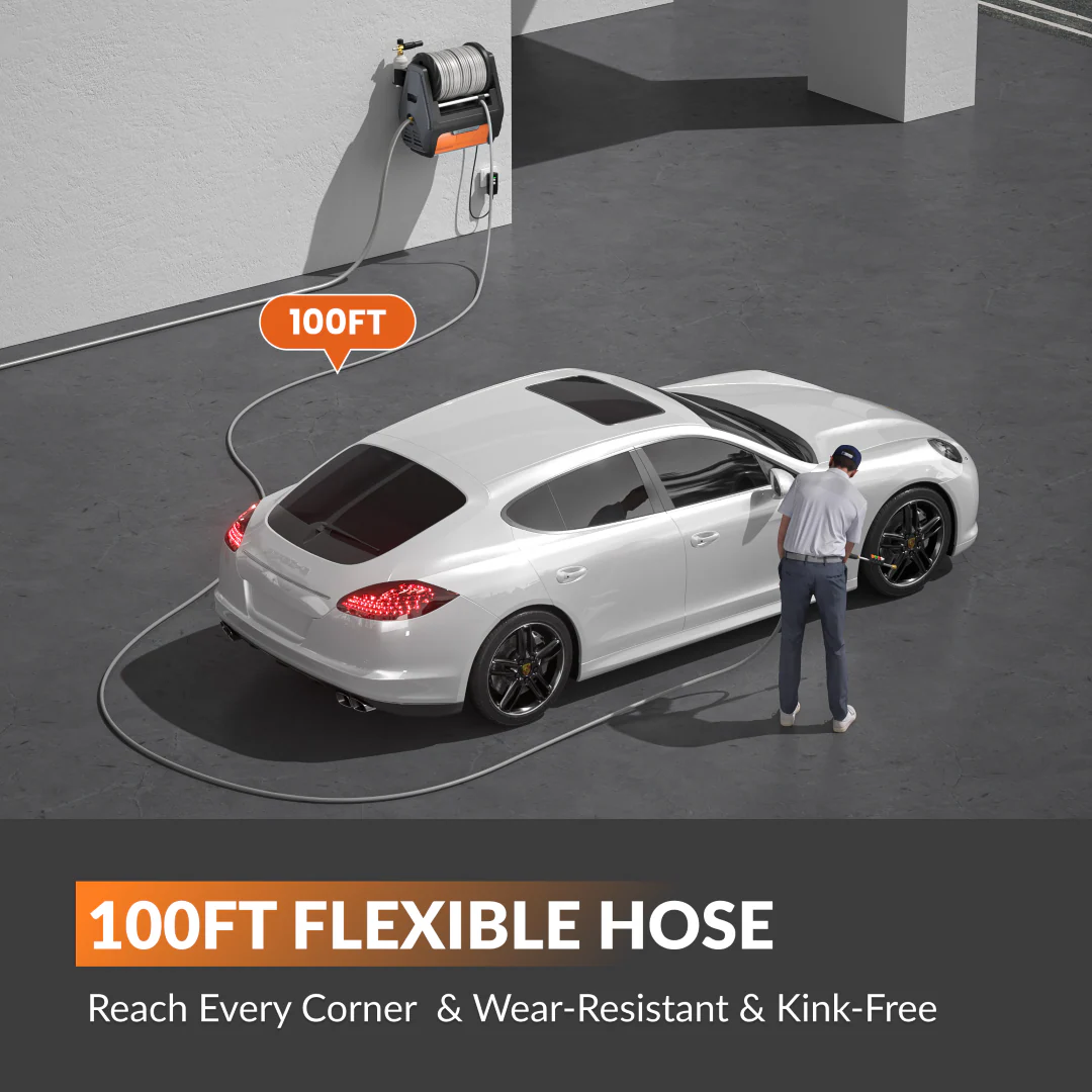 Giraffe Tools Grandfalls Retractable Pressure Washer PRO - Image 5
